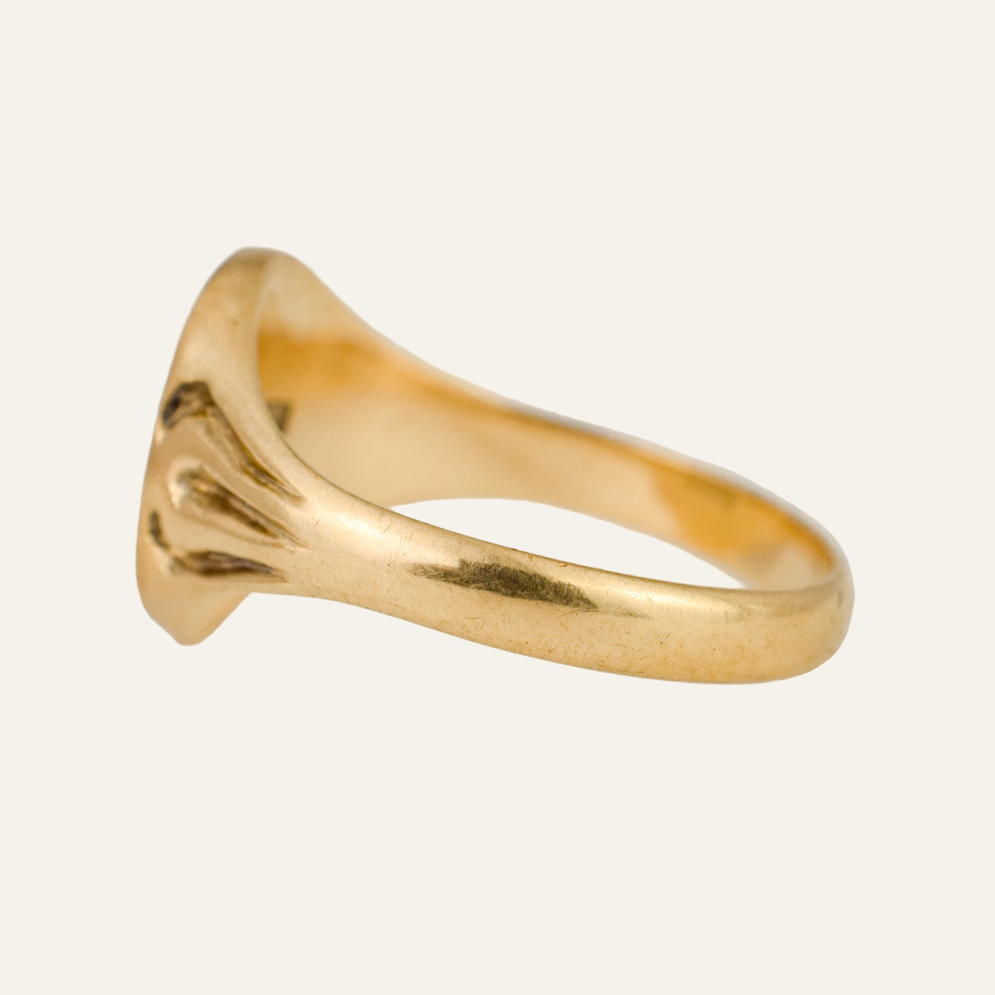 'H' Signet Ring