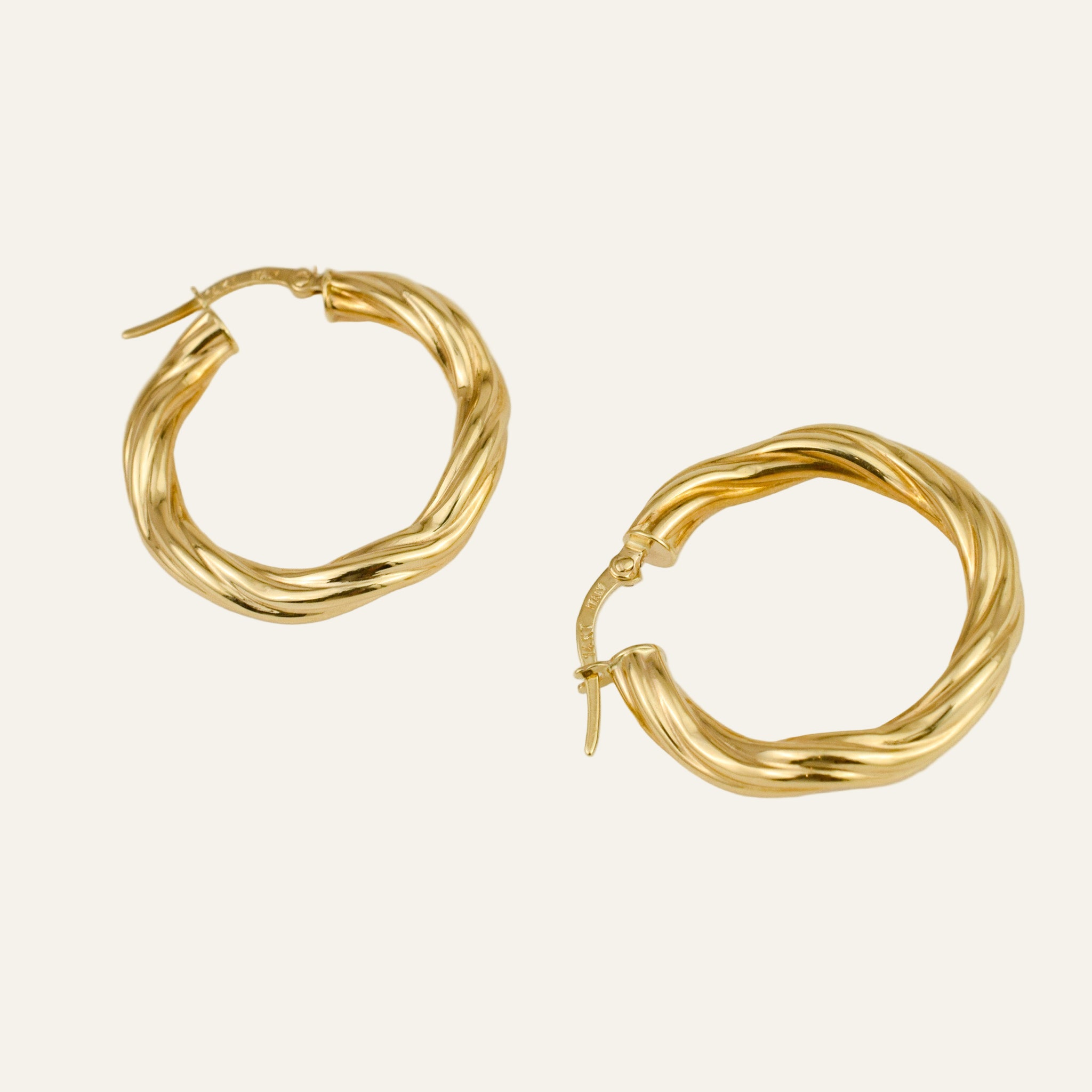 28.8mm Twist Hoops
