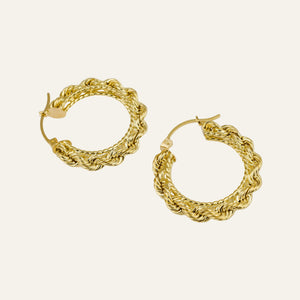 27.5mm Rope Twist Hoops