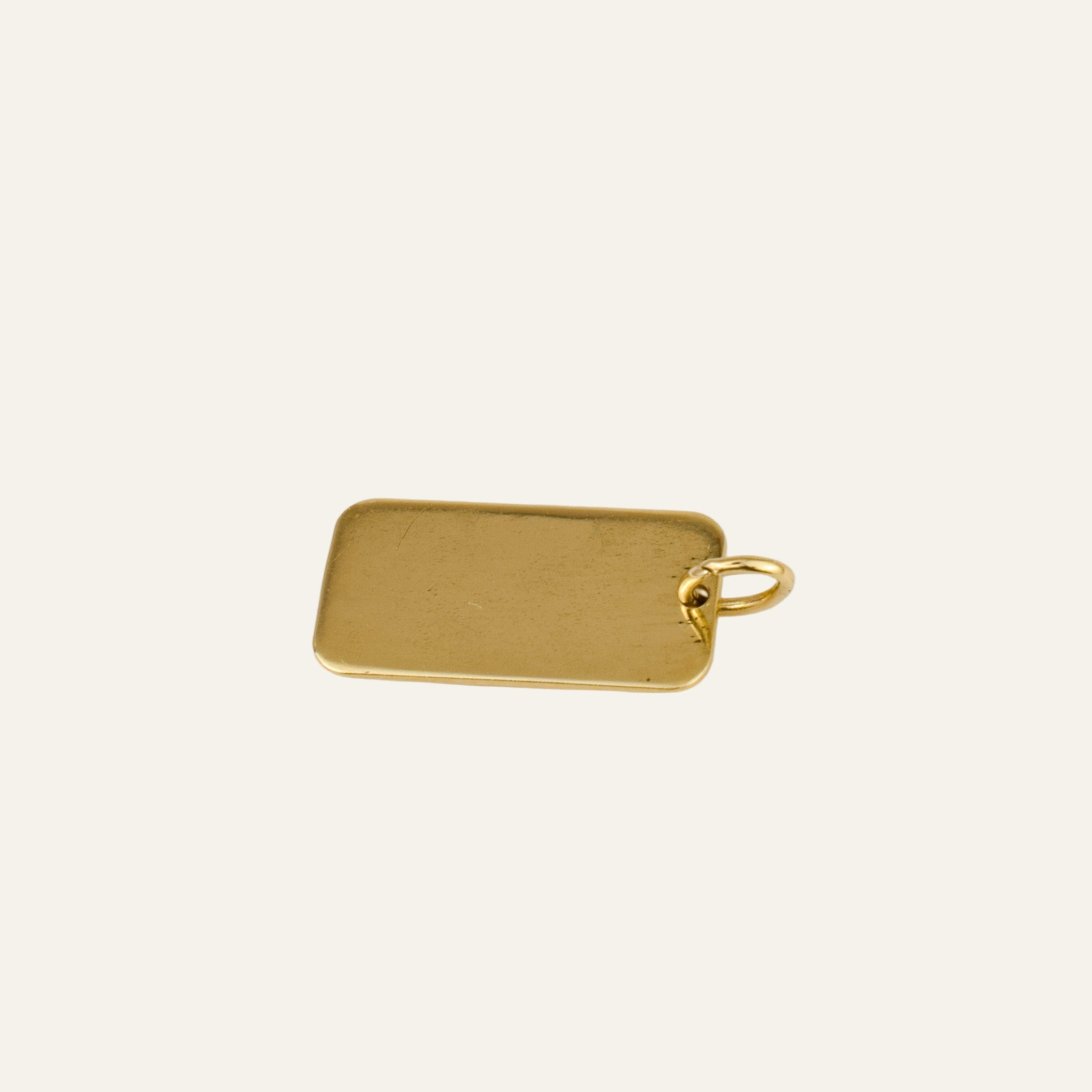 Blank Dog Tag Pendant