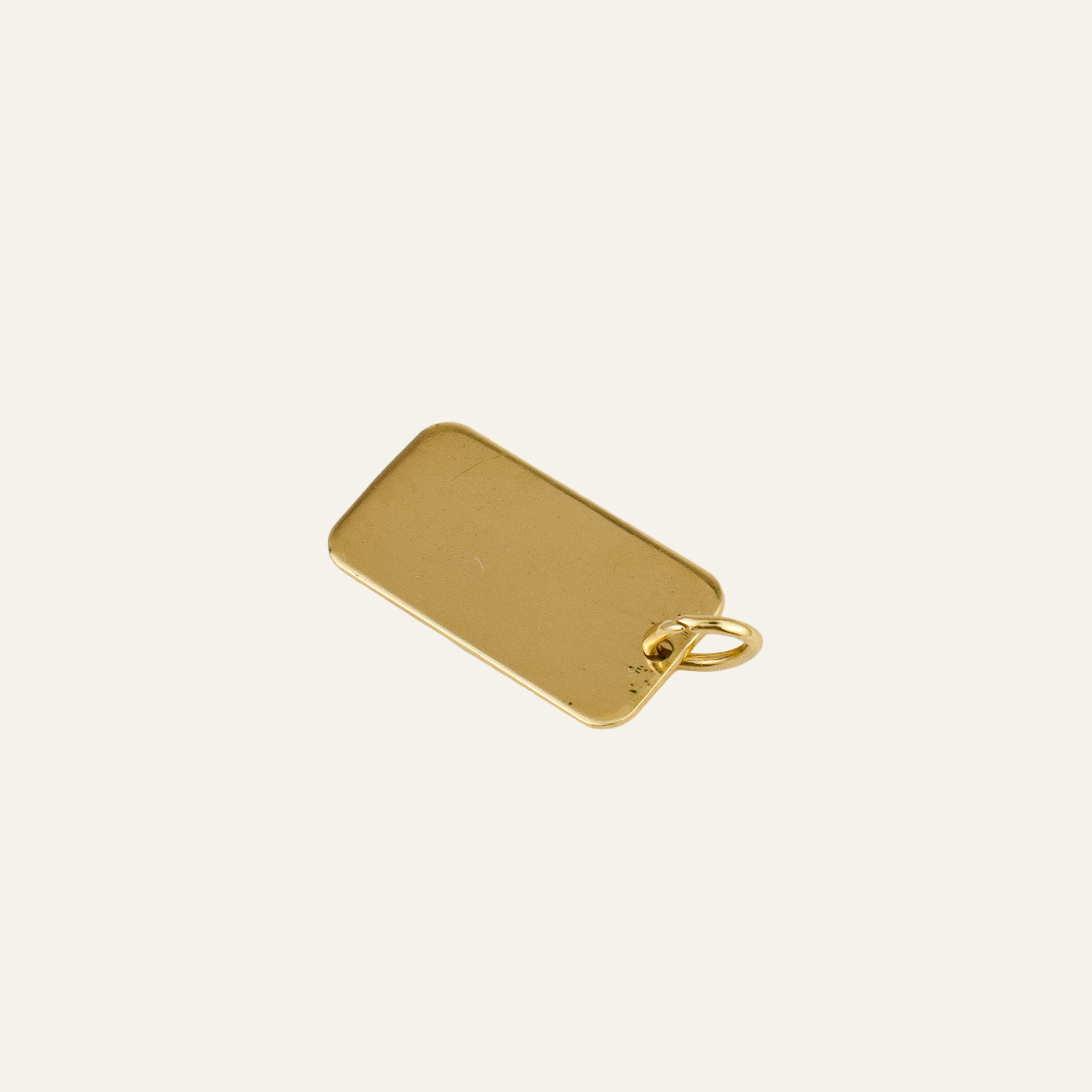 Blank Dog Tag Pendant