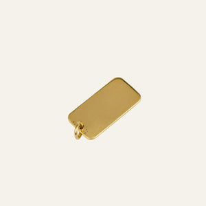 Blank Dog Tag Pendant