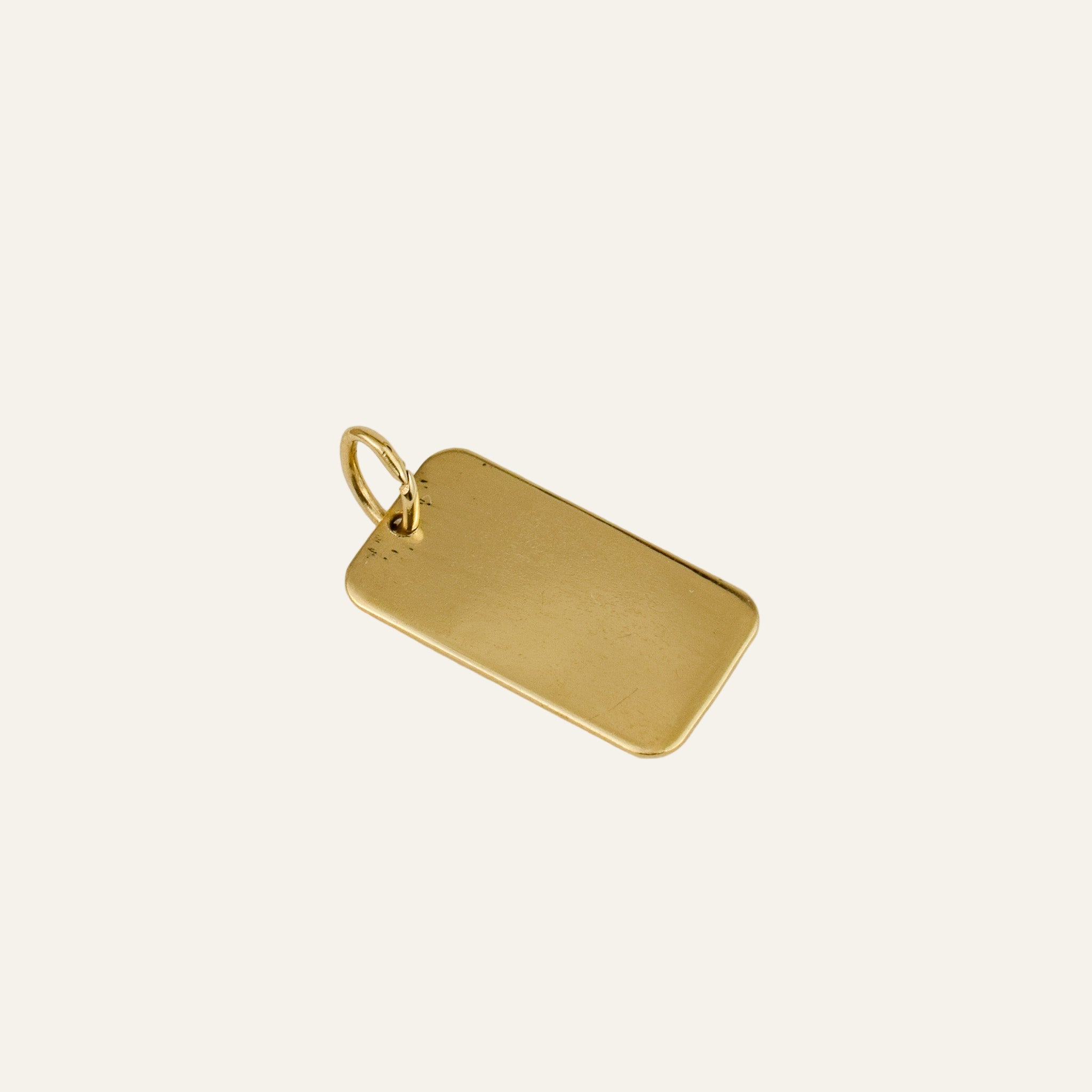 Blank Dog Tag Pendant