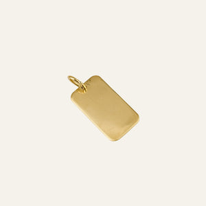 Blank Dog Tag Pendant