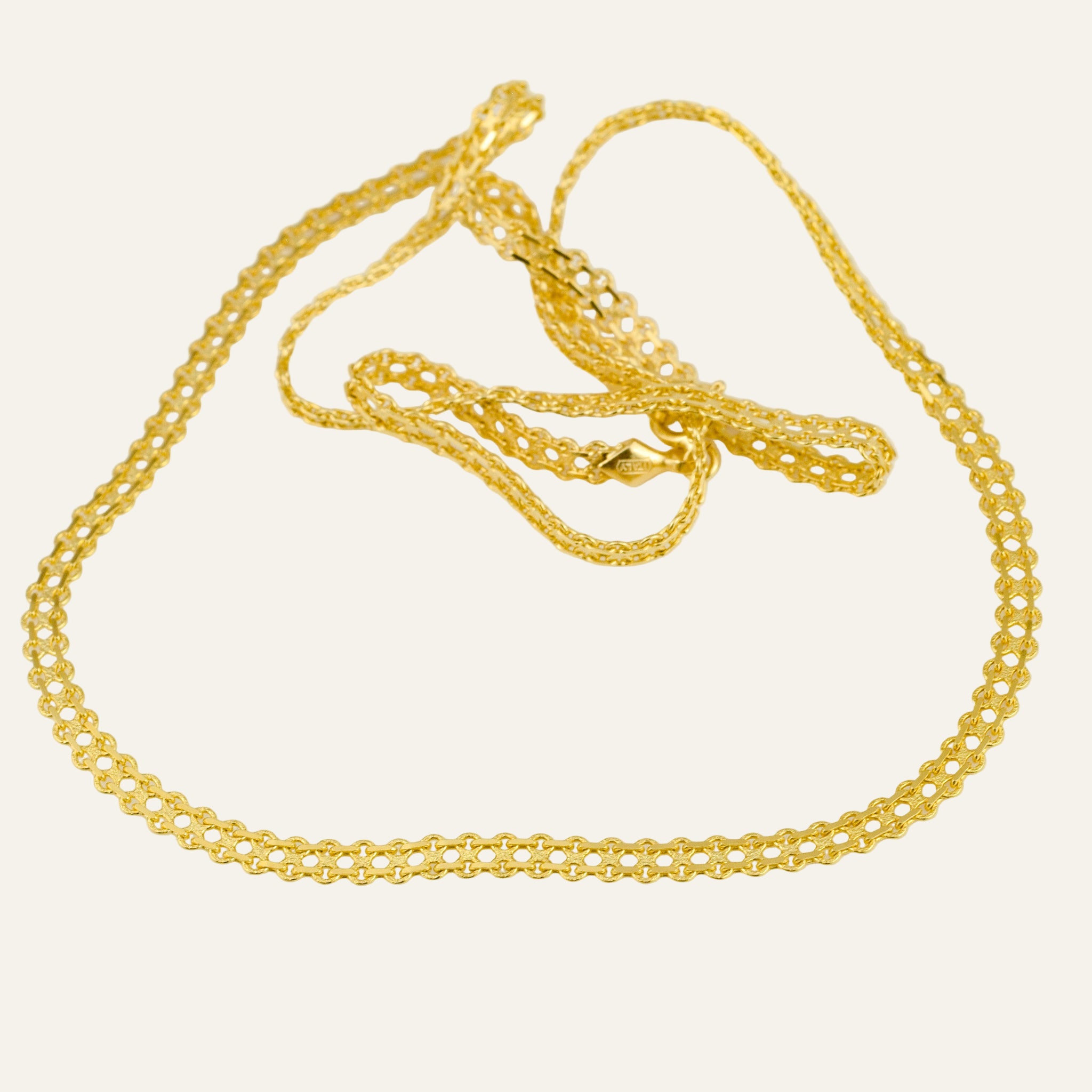Honeycomb Link Necklace