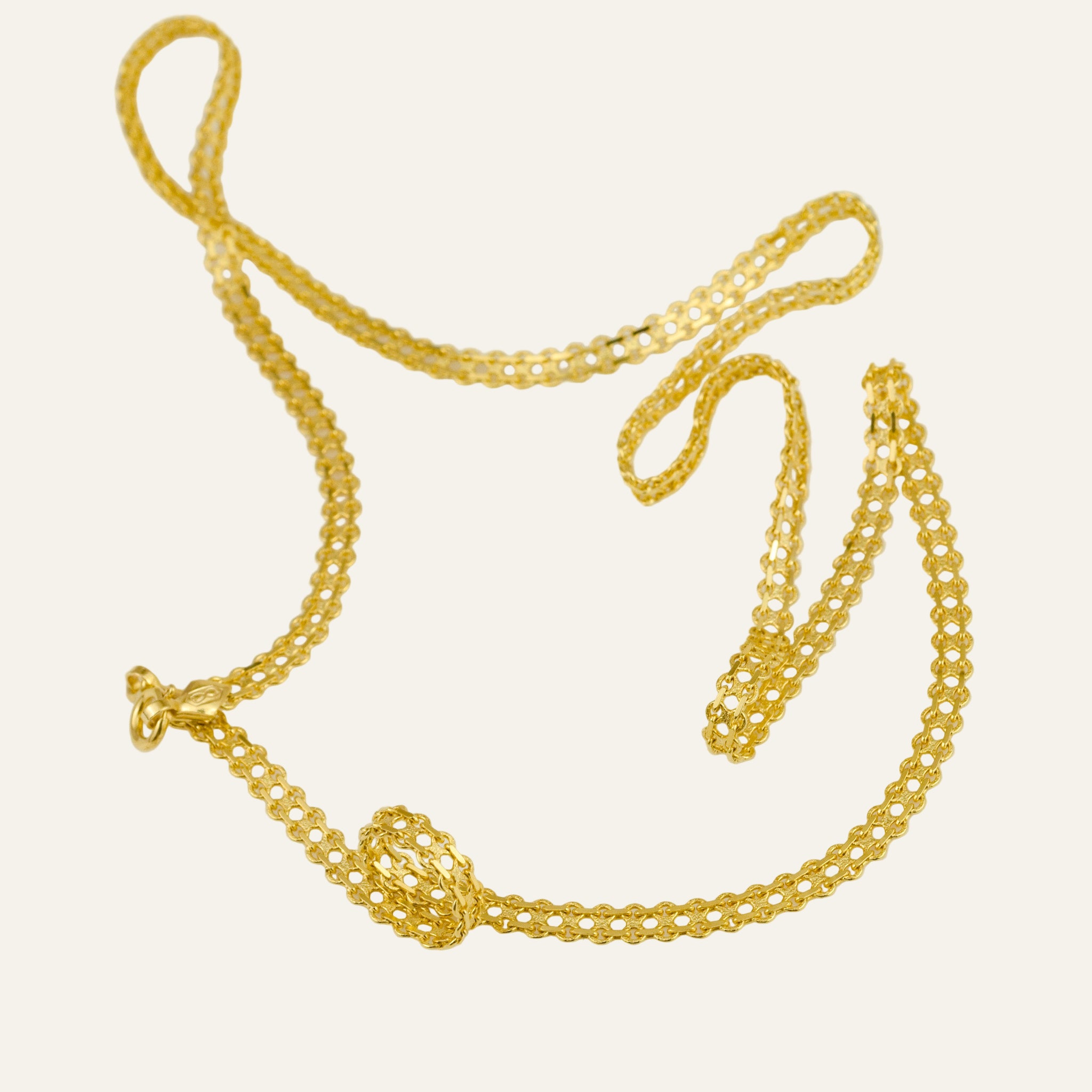 Honeycomb Link Necklace