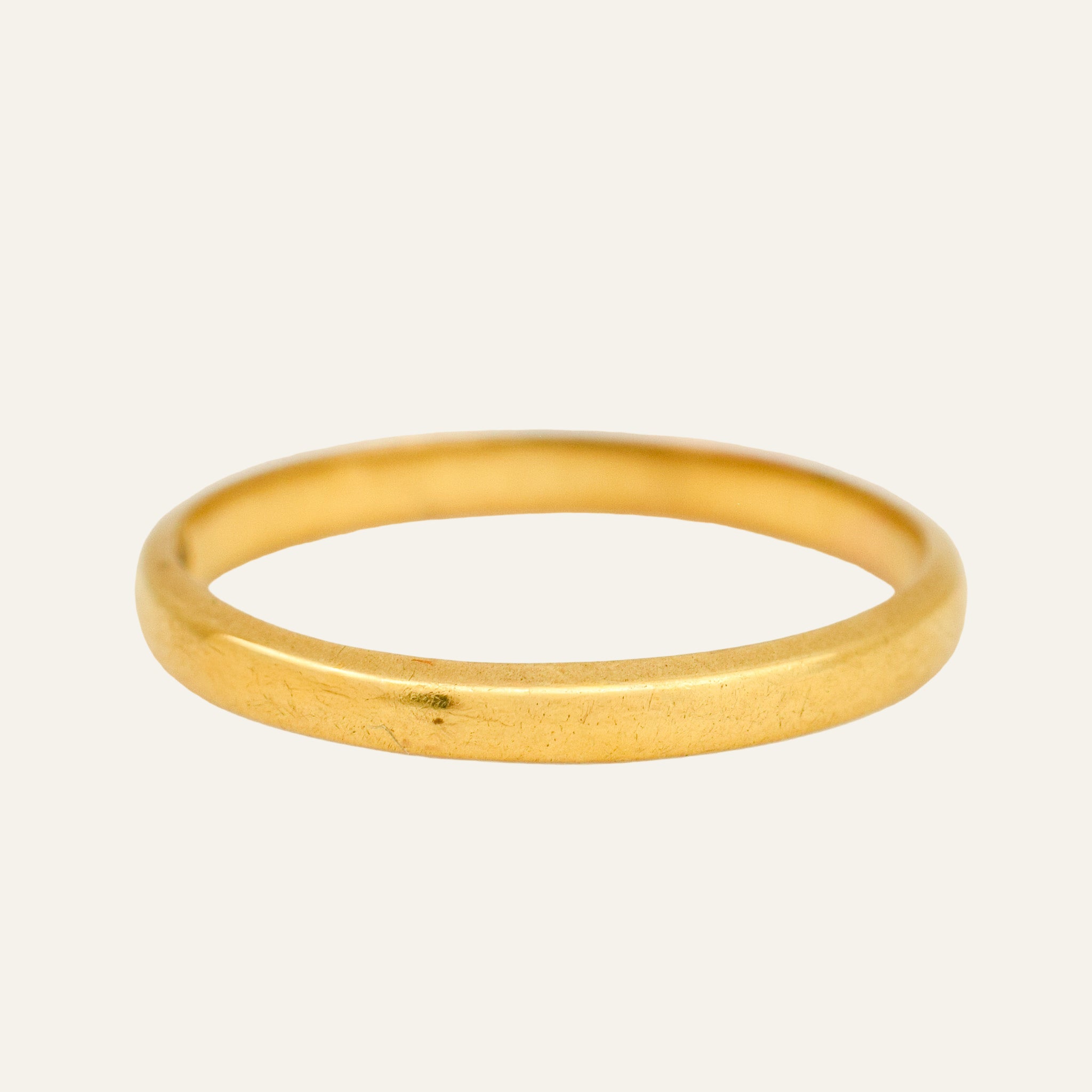 2.2mm 22k Gold Band
