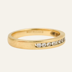 13 Diamond Channel Set Band