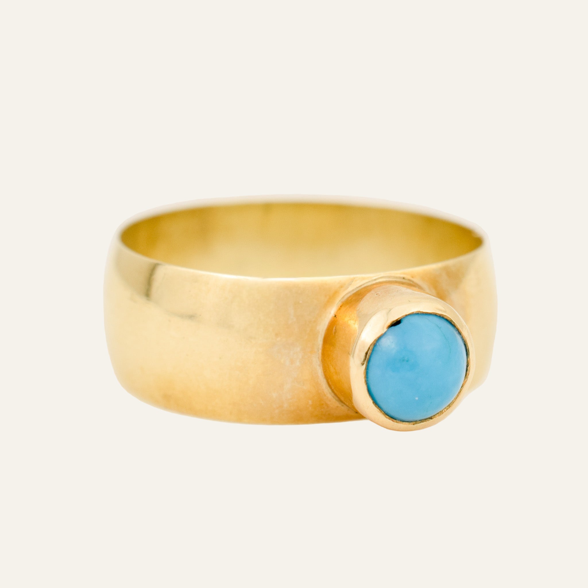 Turquoise Cabochon Ring