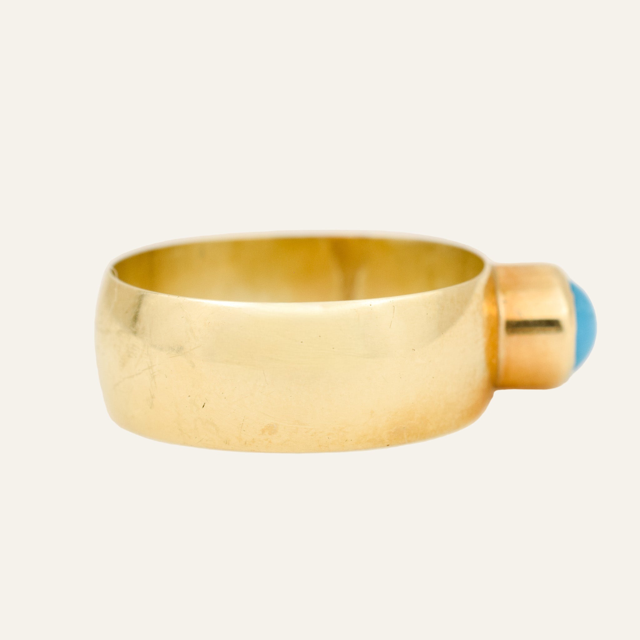 Turquoise Cabochon Ring