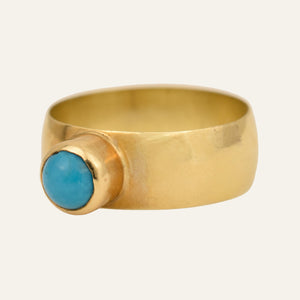 Turquoise Cabochon Ring