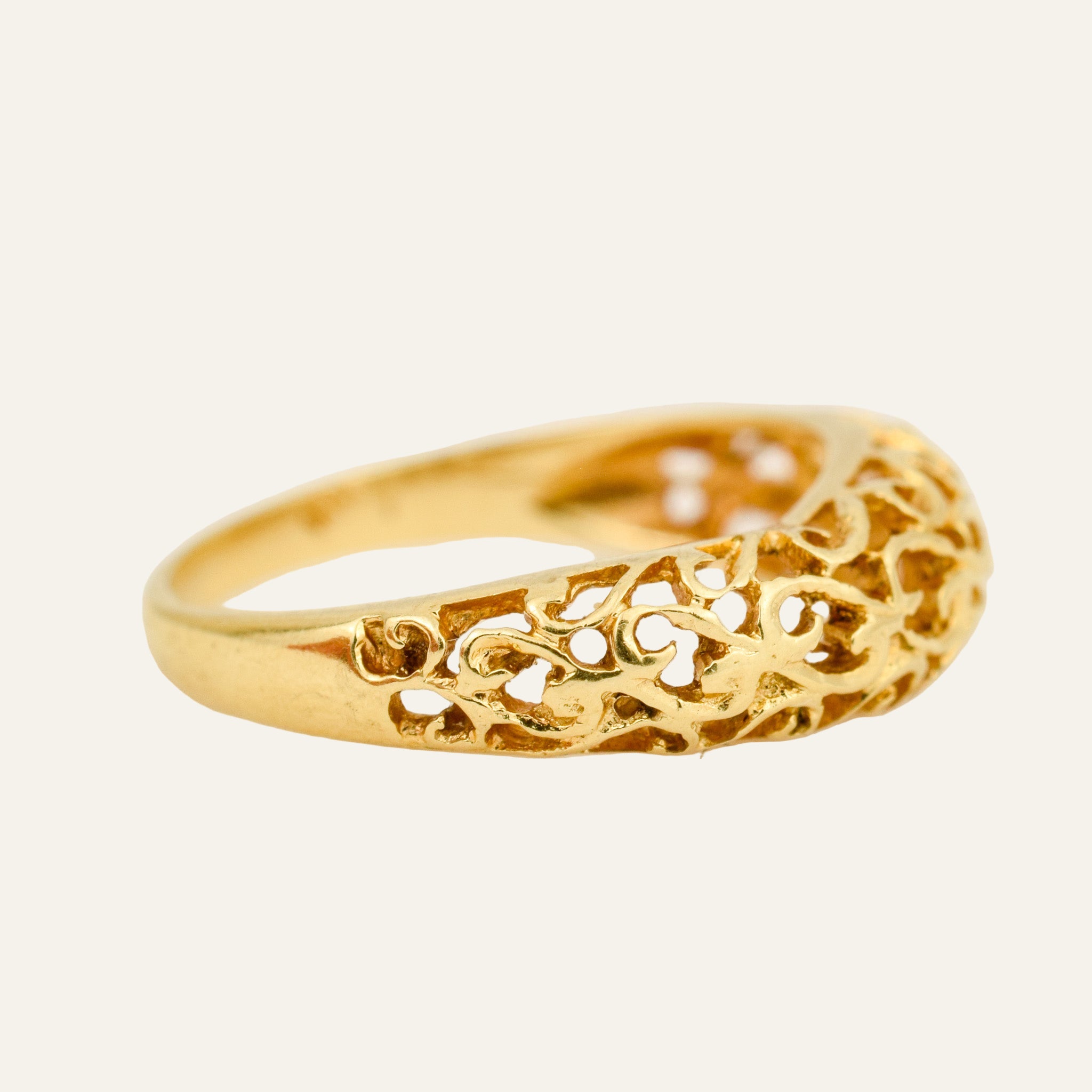 Ornate Dome Ring
