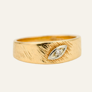 Marquise Detail Diamond Band