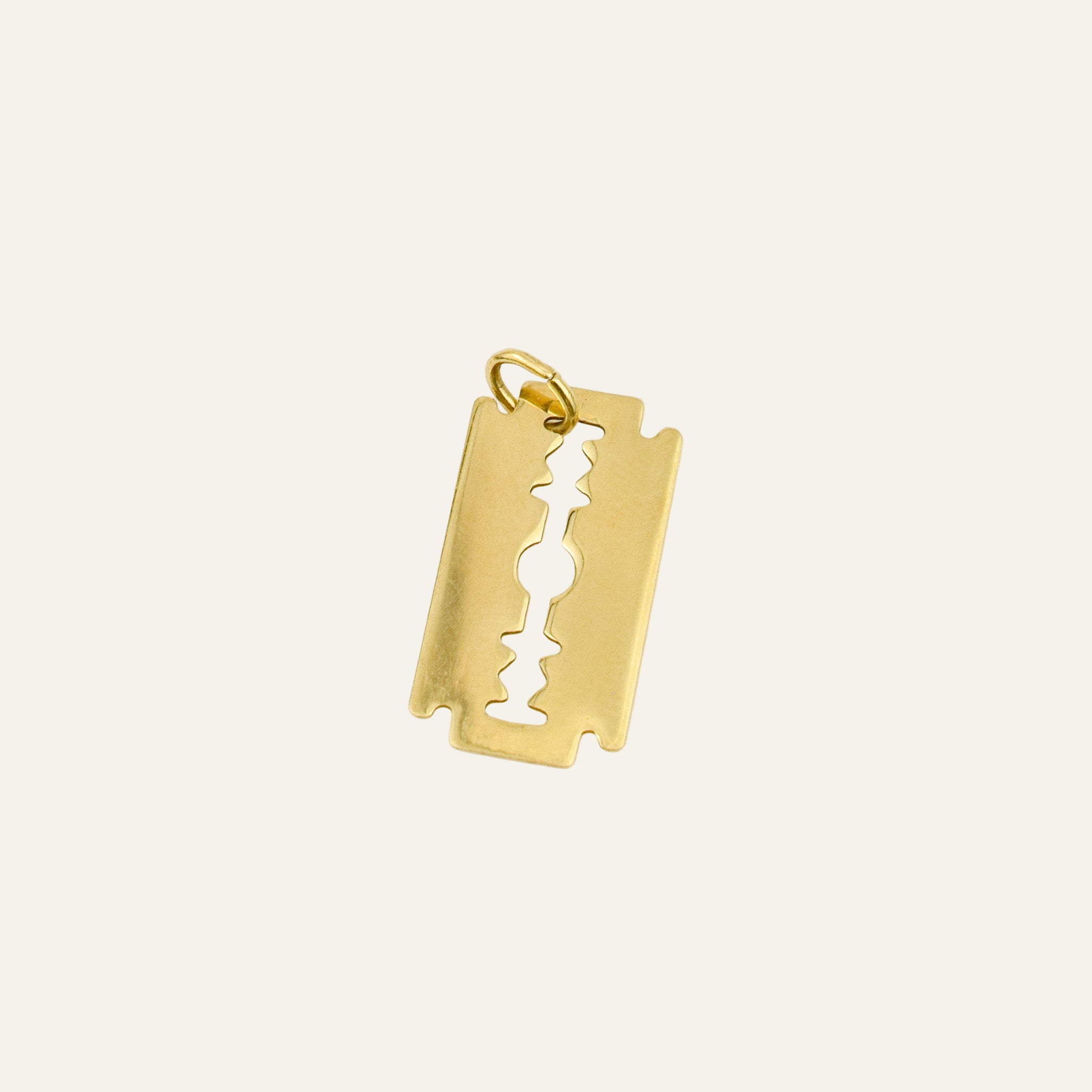 Razor Blade Charm