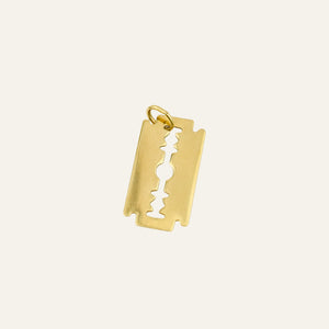 Razor Blade Charm