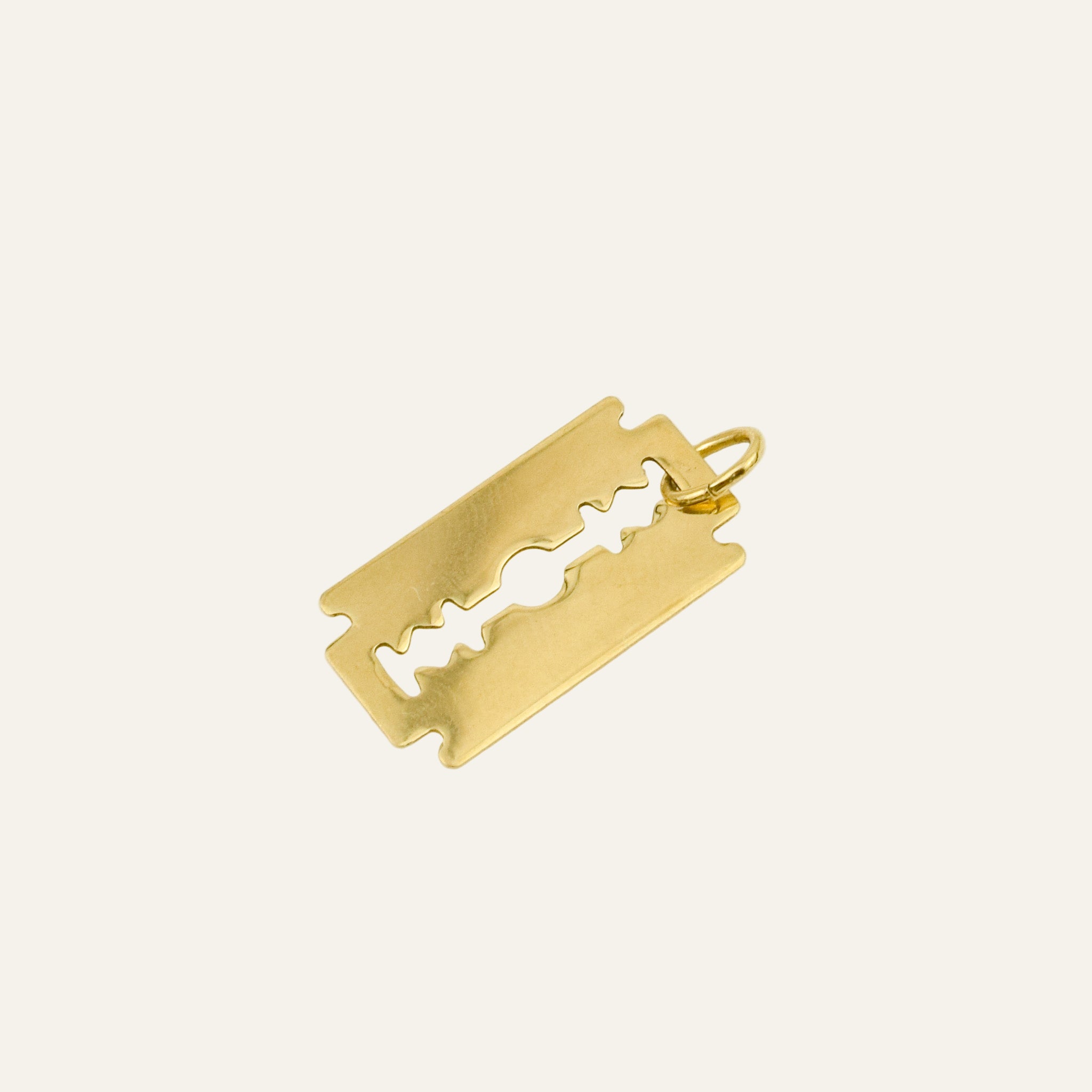 Razor Blade Charm