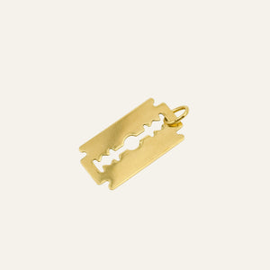 Razor Blade Charm