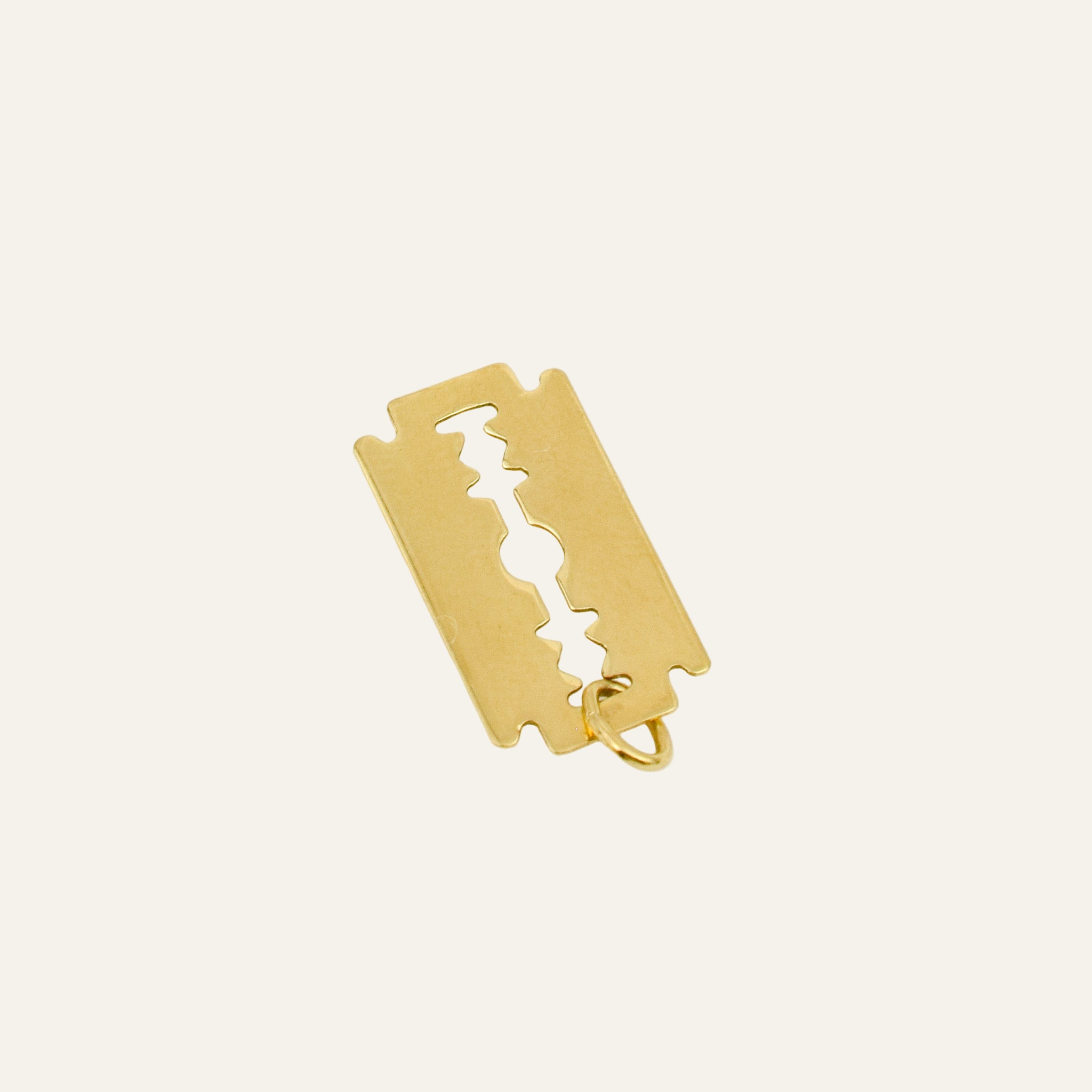 Razor Blade Charm