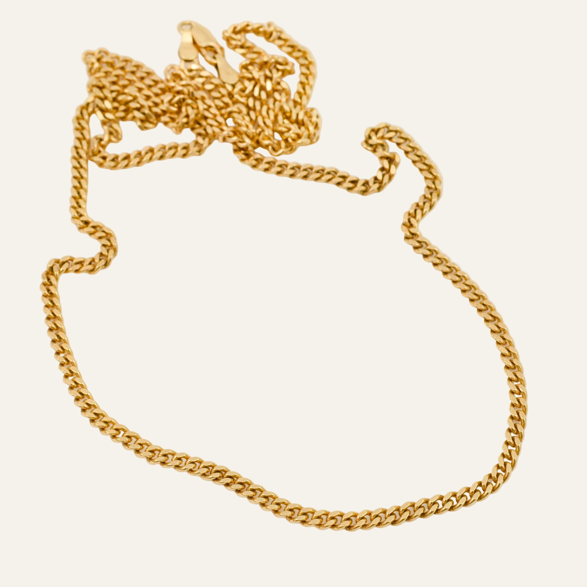 22" Thick Curb Chain Necklace