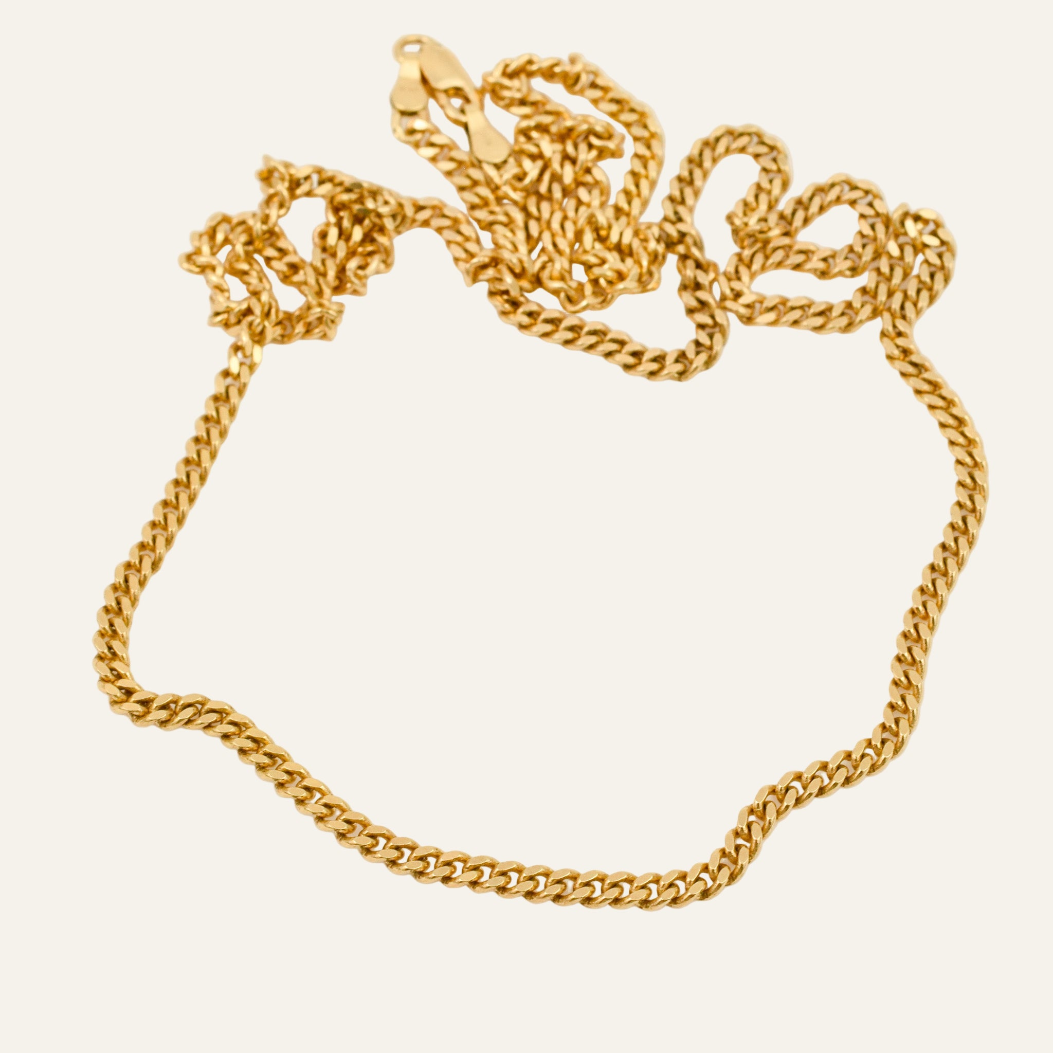 22" Thick Curb Chain Necklace