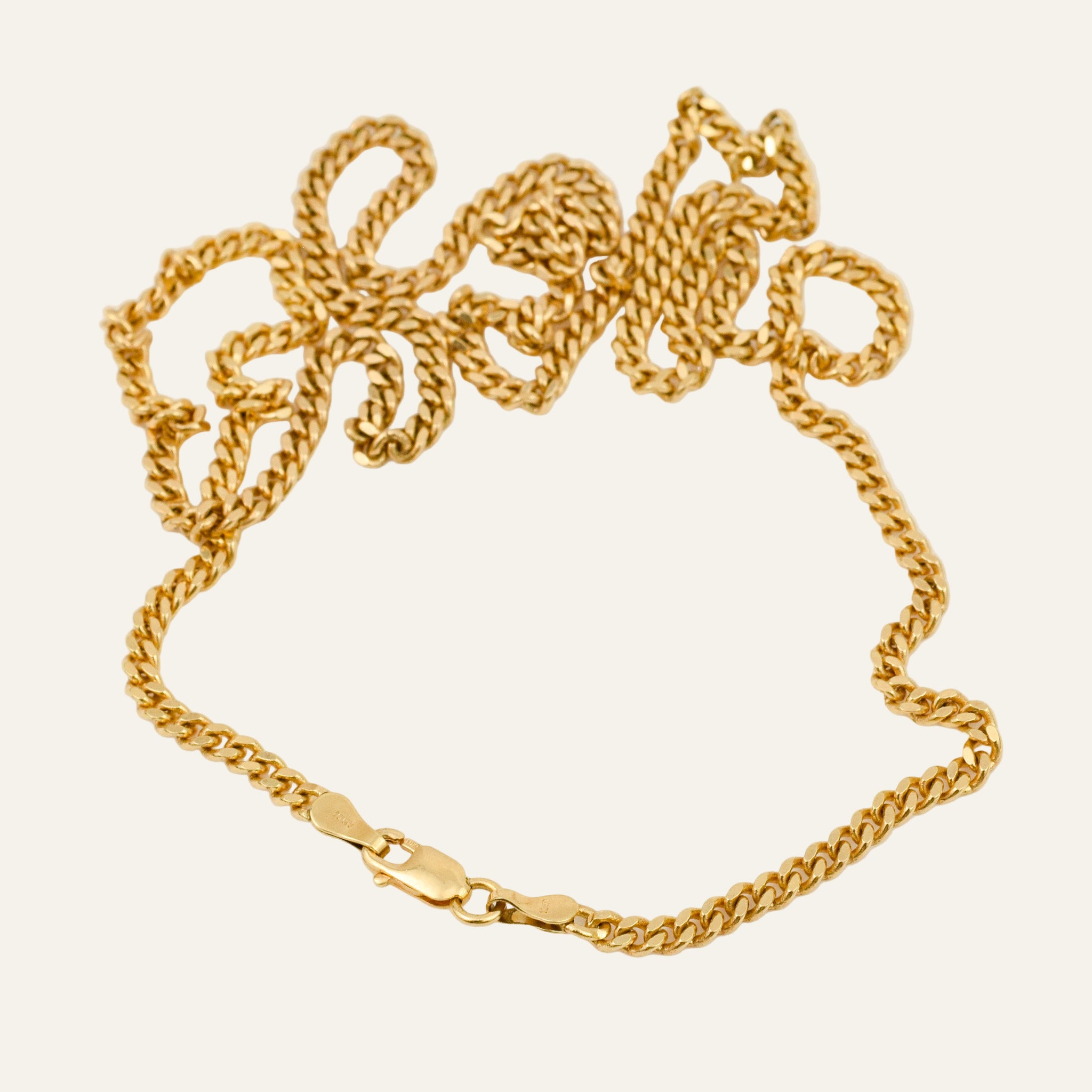 22" Thick Curb Chain Necklace