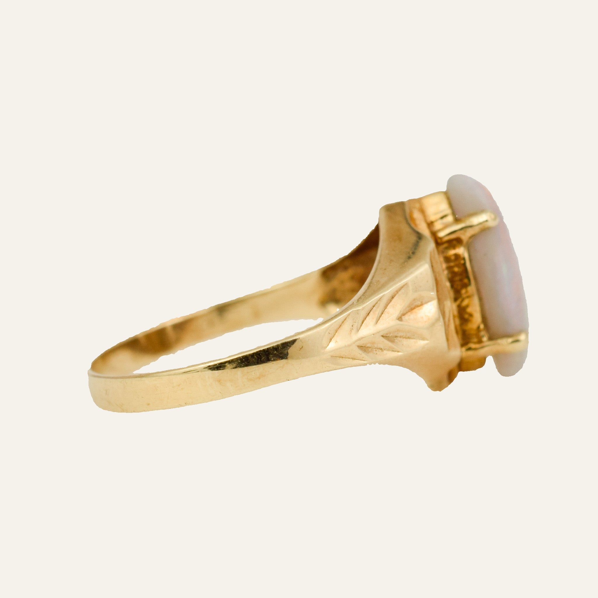 Marquise Opal Ring