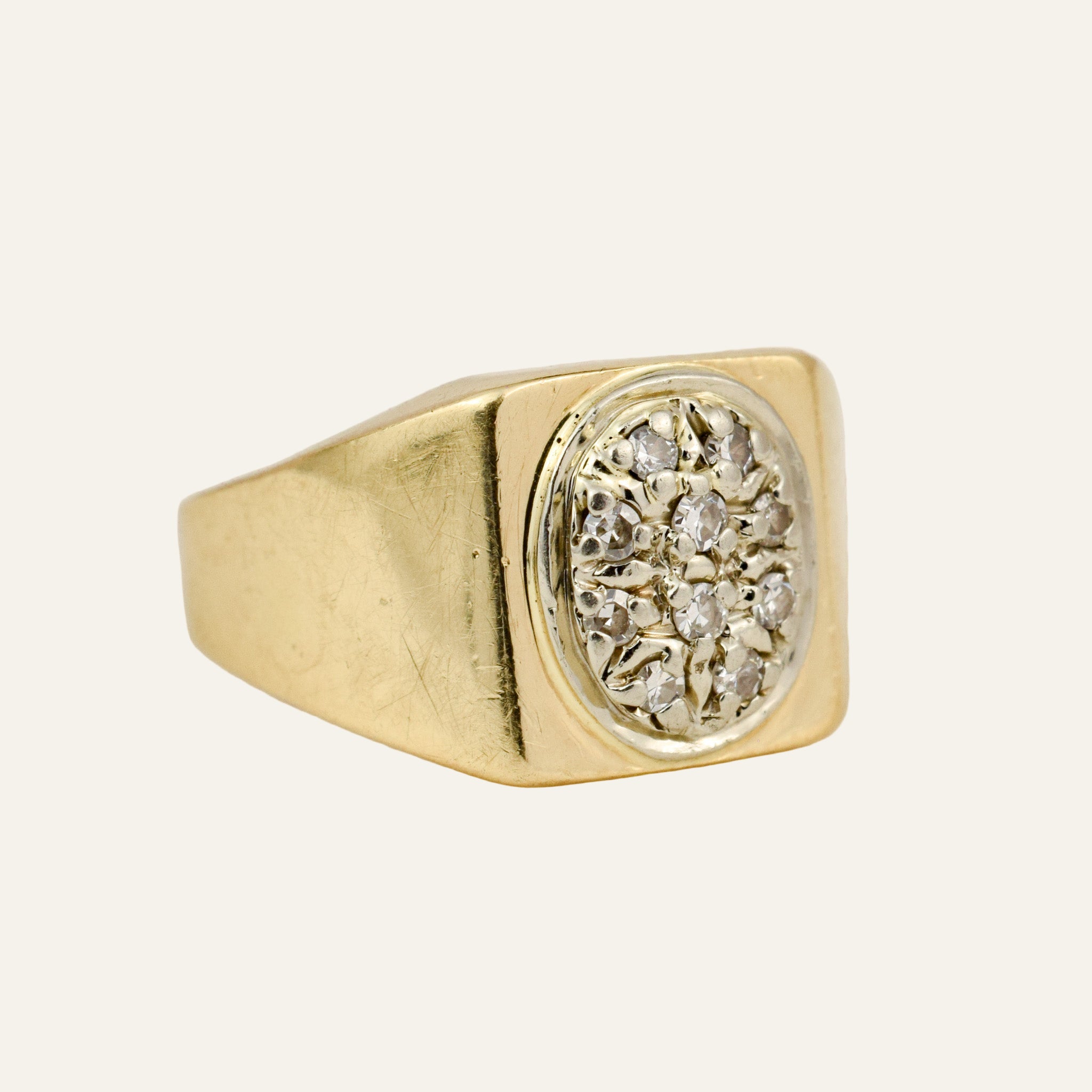 Diamond Signet Ring