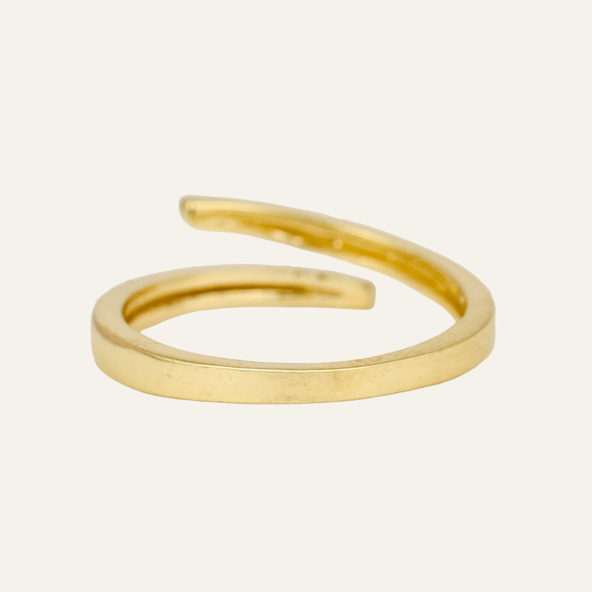 Wrap Around Gold Band