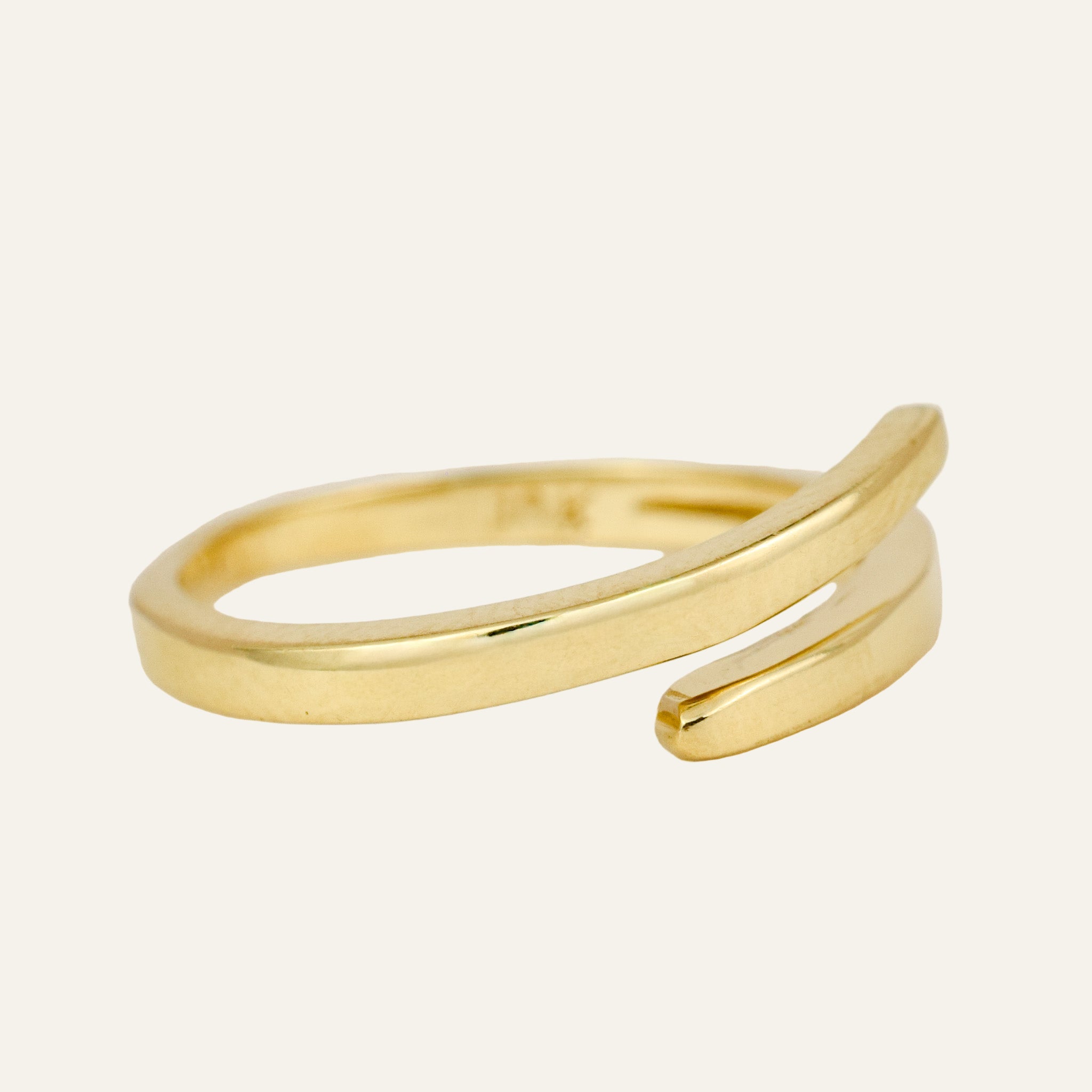 Wrap Around Gold Band