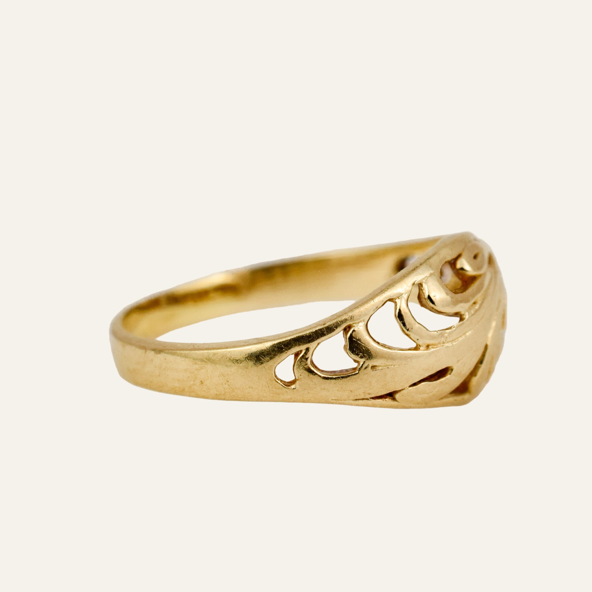 Ornate Pinky Ring