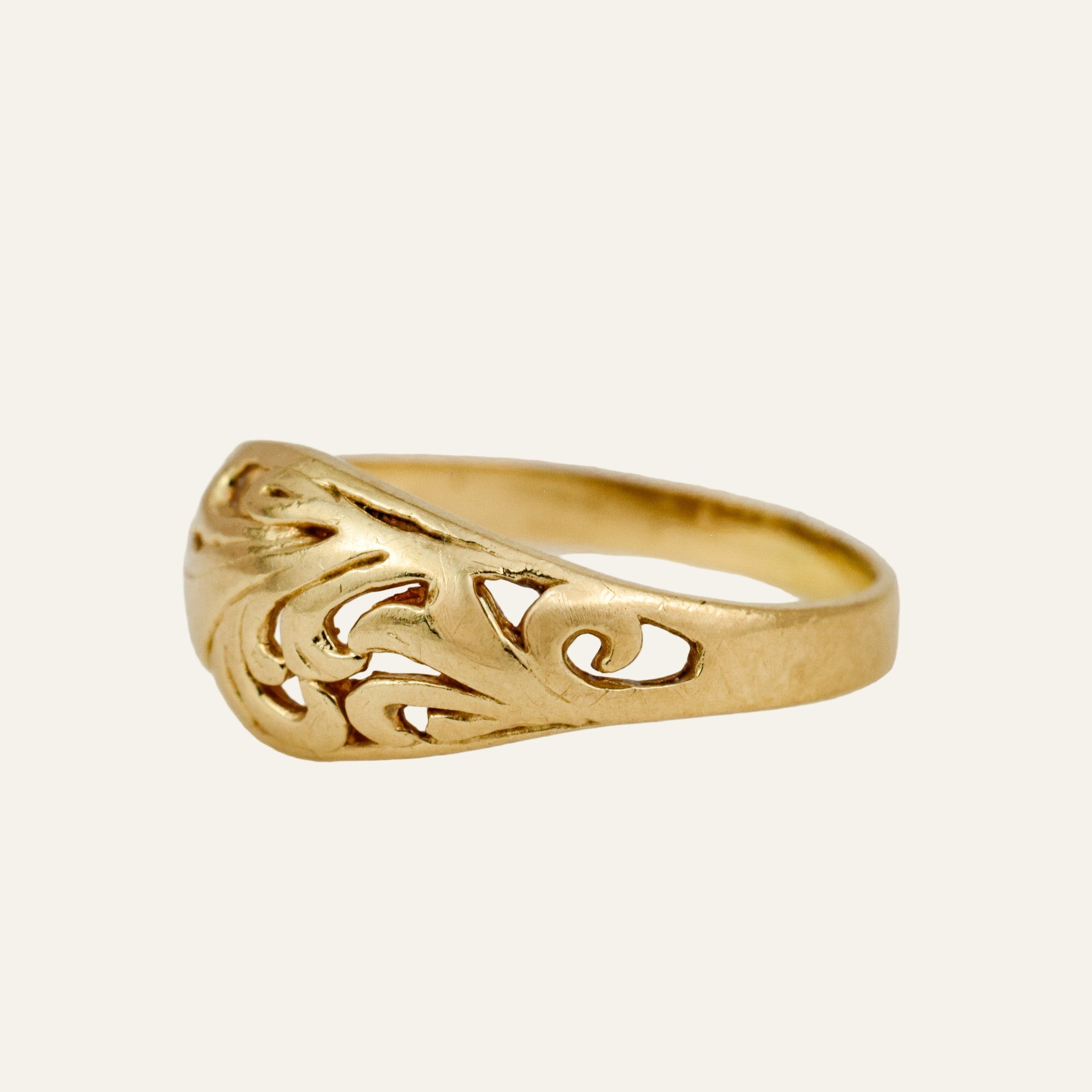 Ornate Pinky Ring