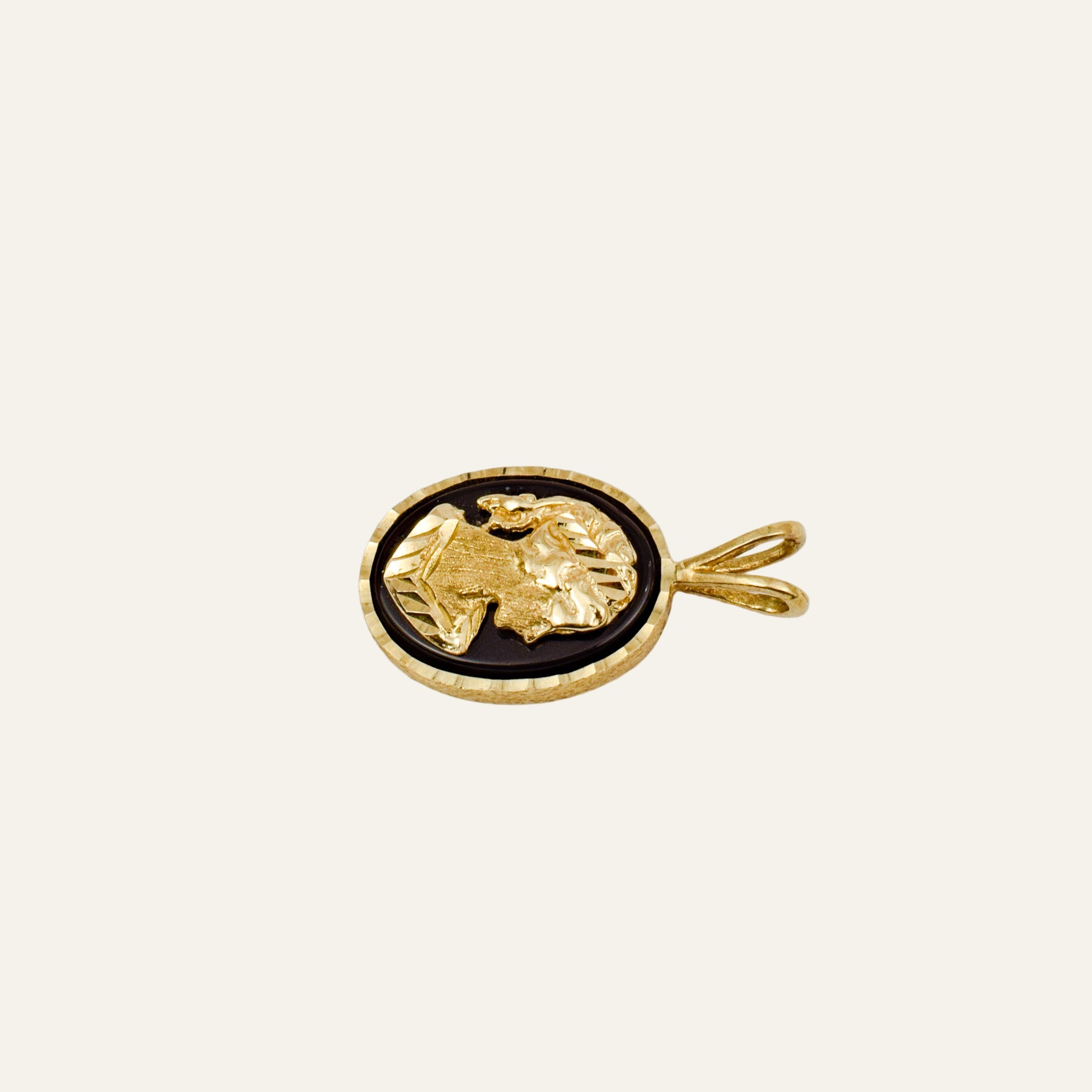 Onyx Cameo Pendant