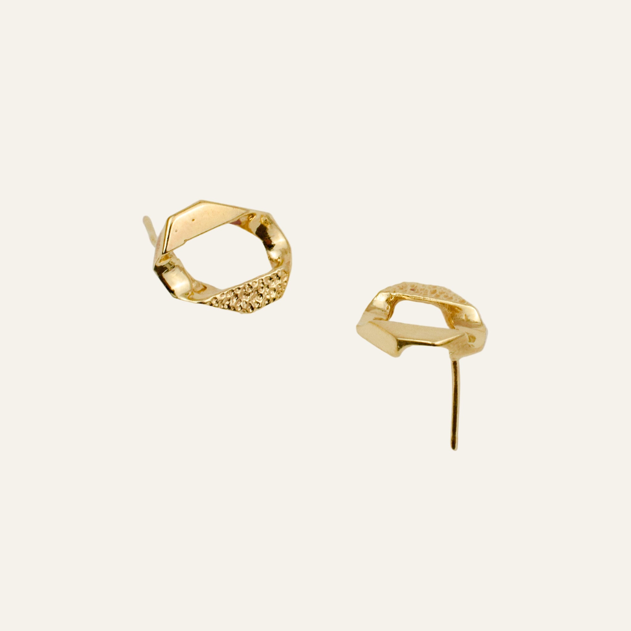Curb Link Earrings