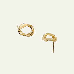 Curb Link Earrings