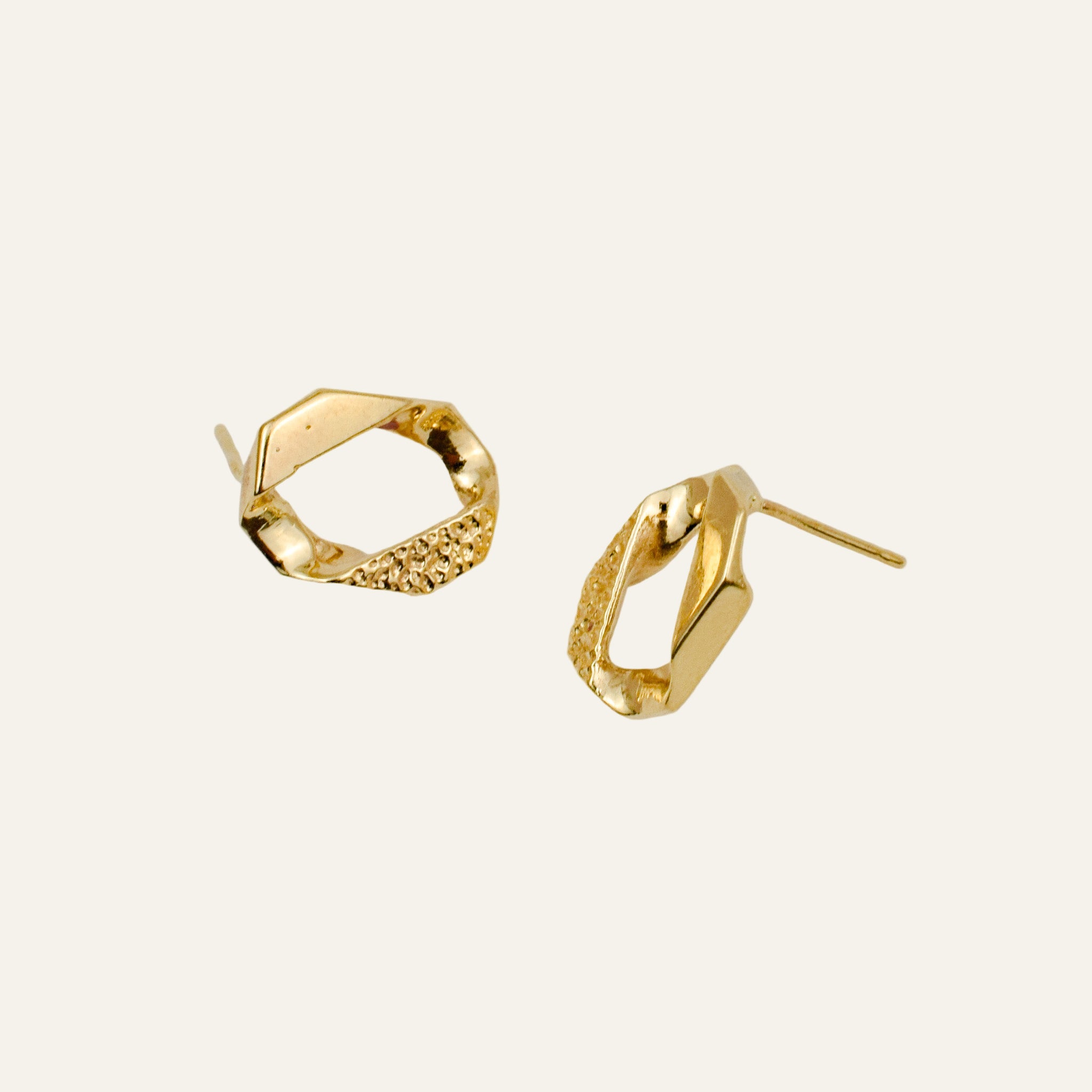 Curb Link Earrings
