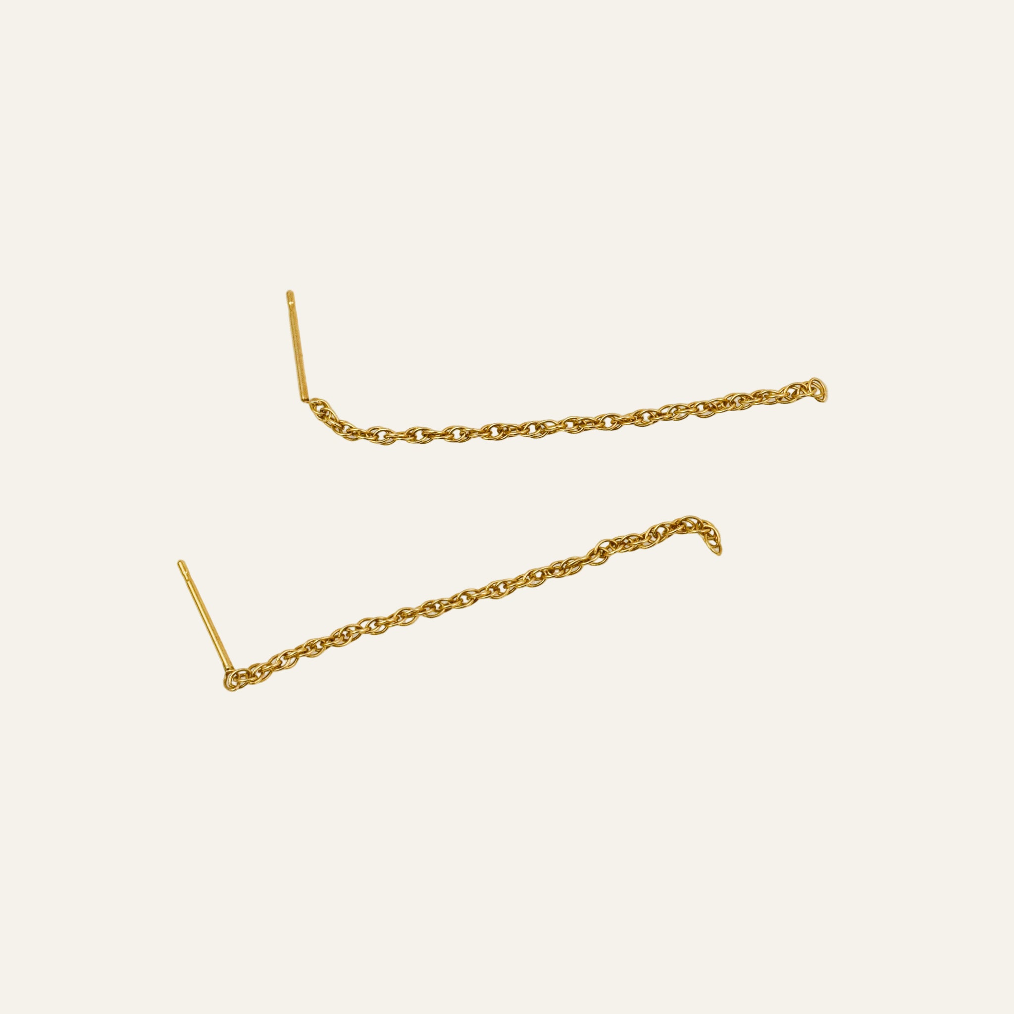 Dainty Rope Chain Danglers