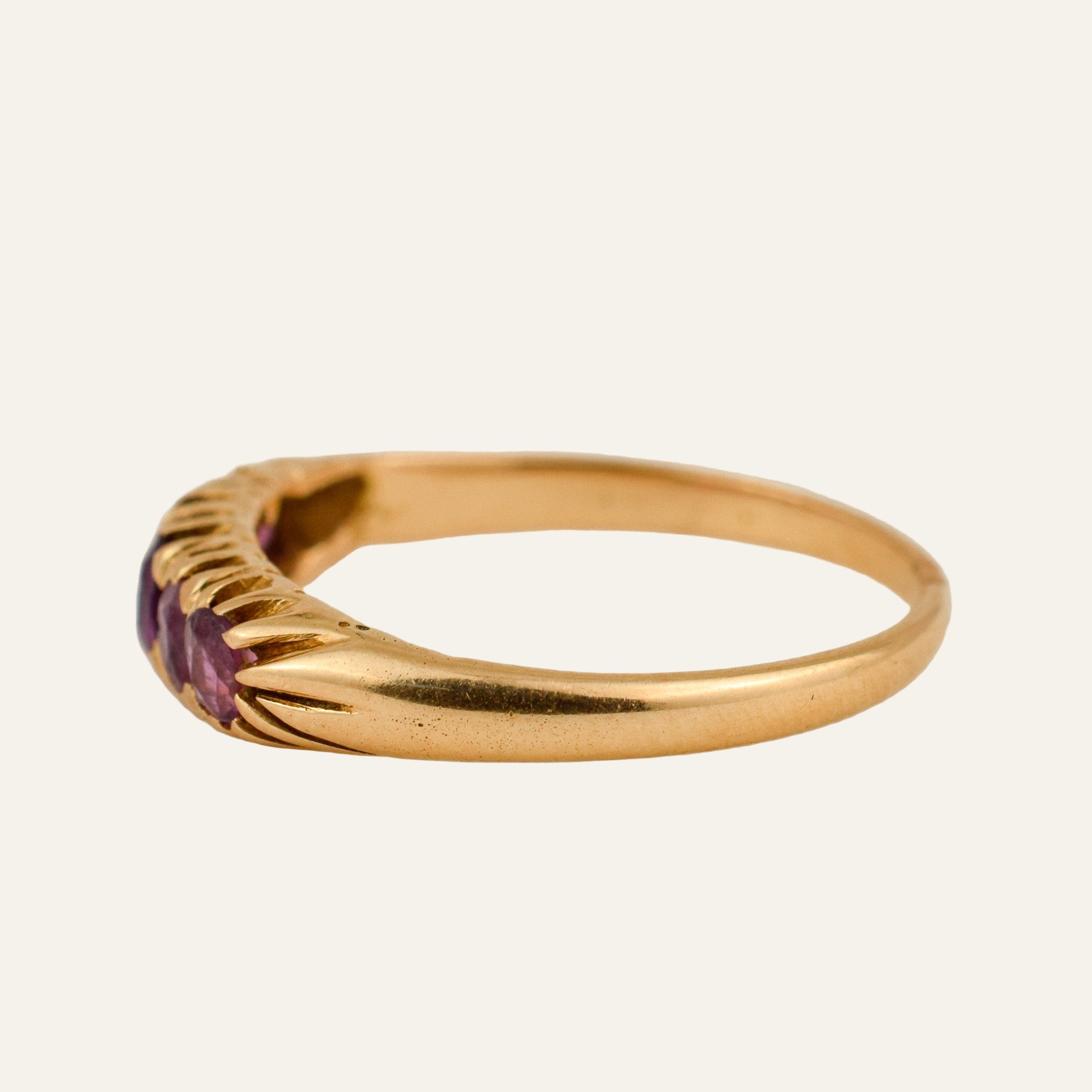 Antique 5 Ruby Band