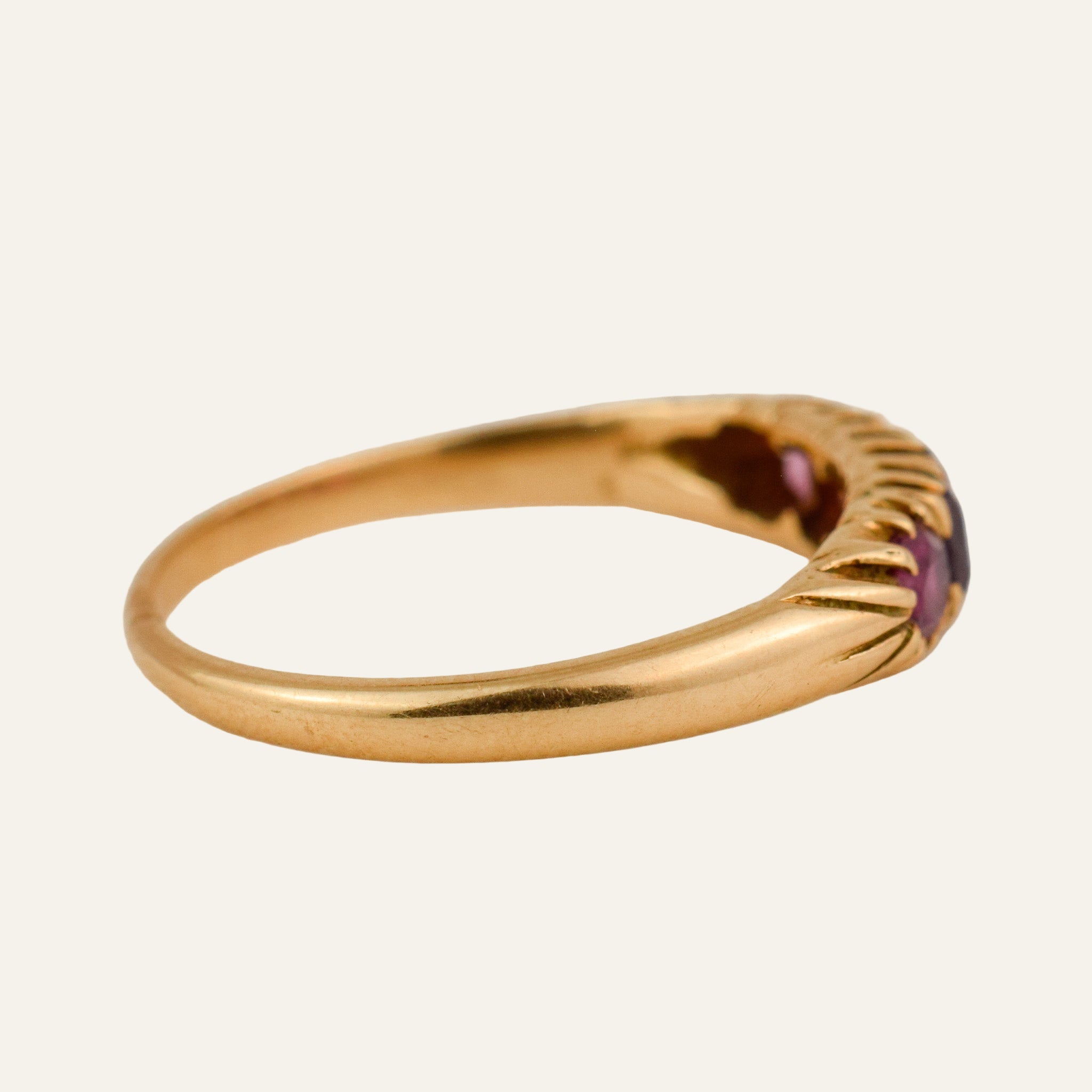 Antique 5 Ruby Band