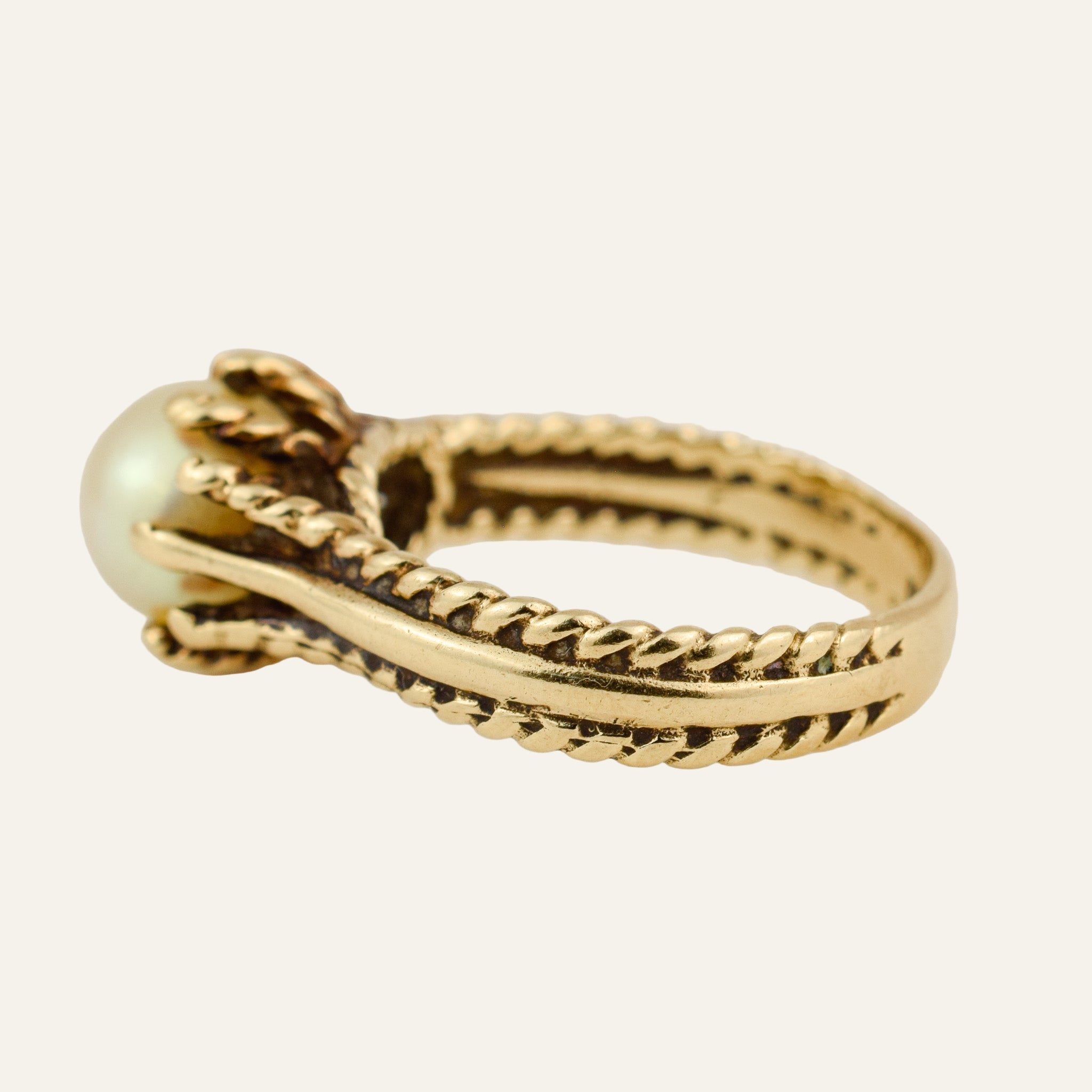 Gothic Pearl Ring