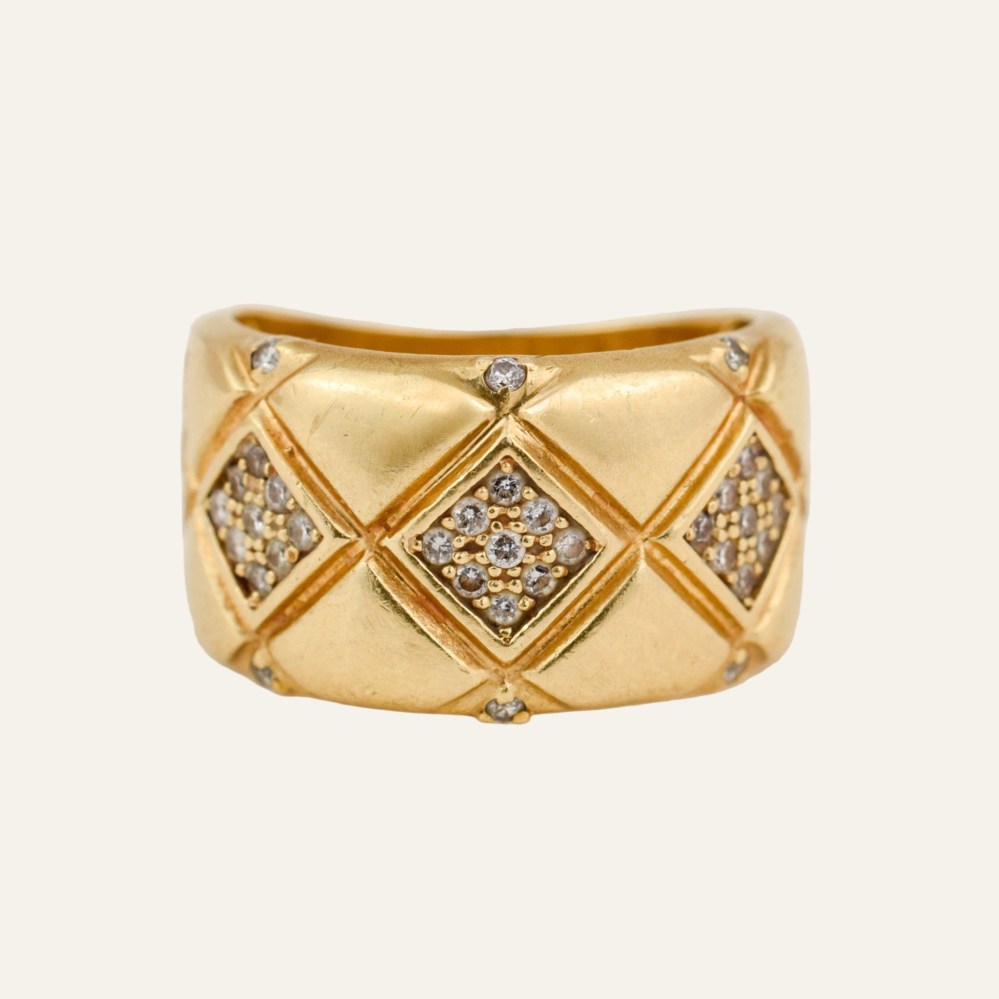 Quilted Diamond Cigar Band