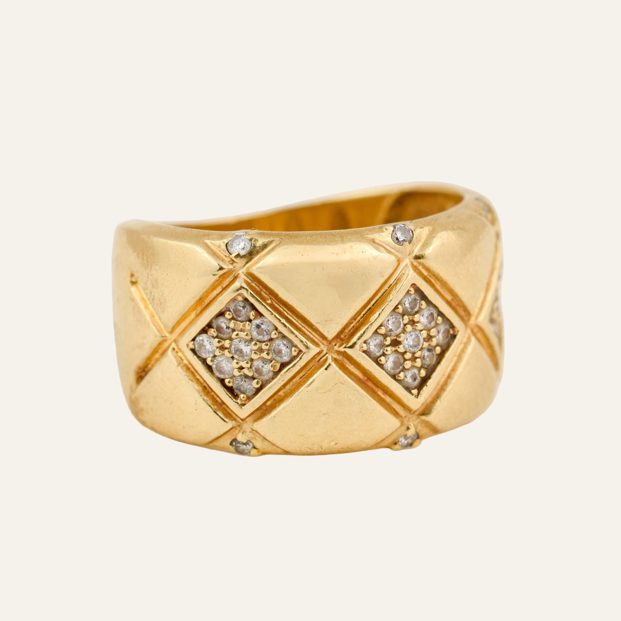 Quilted Diamond Cigar Band