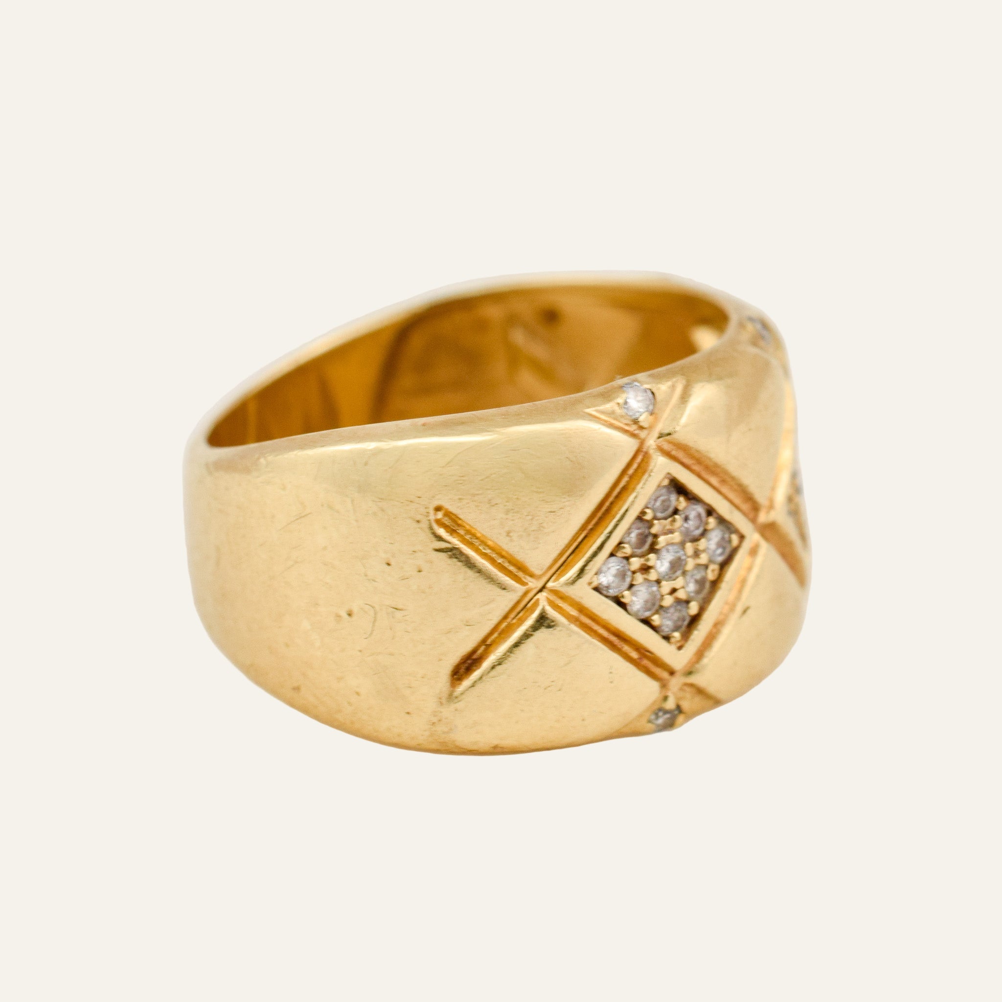 Quilted Diamond Cigar Band