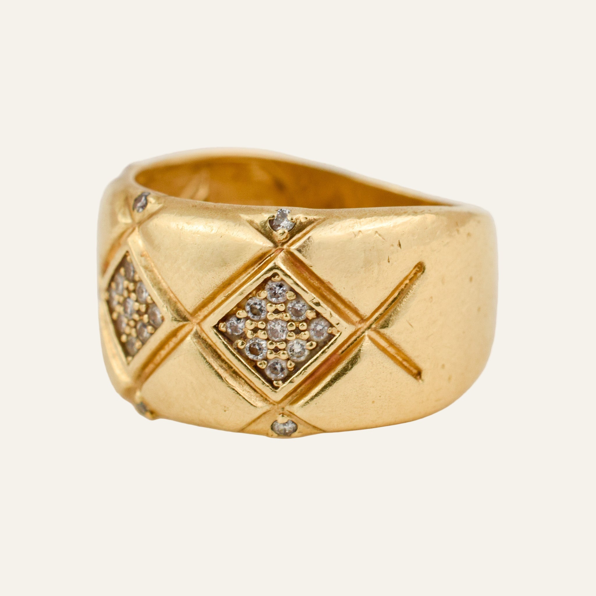 Quilted Diamond Cigar Band