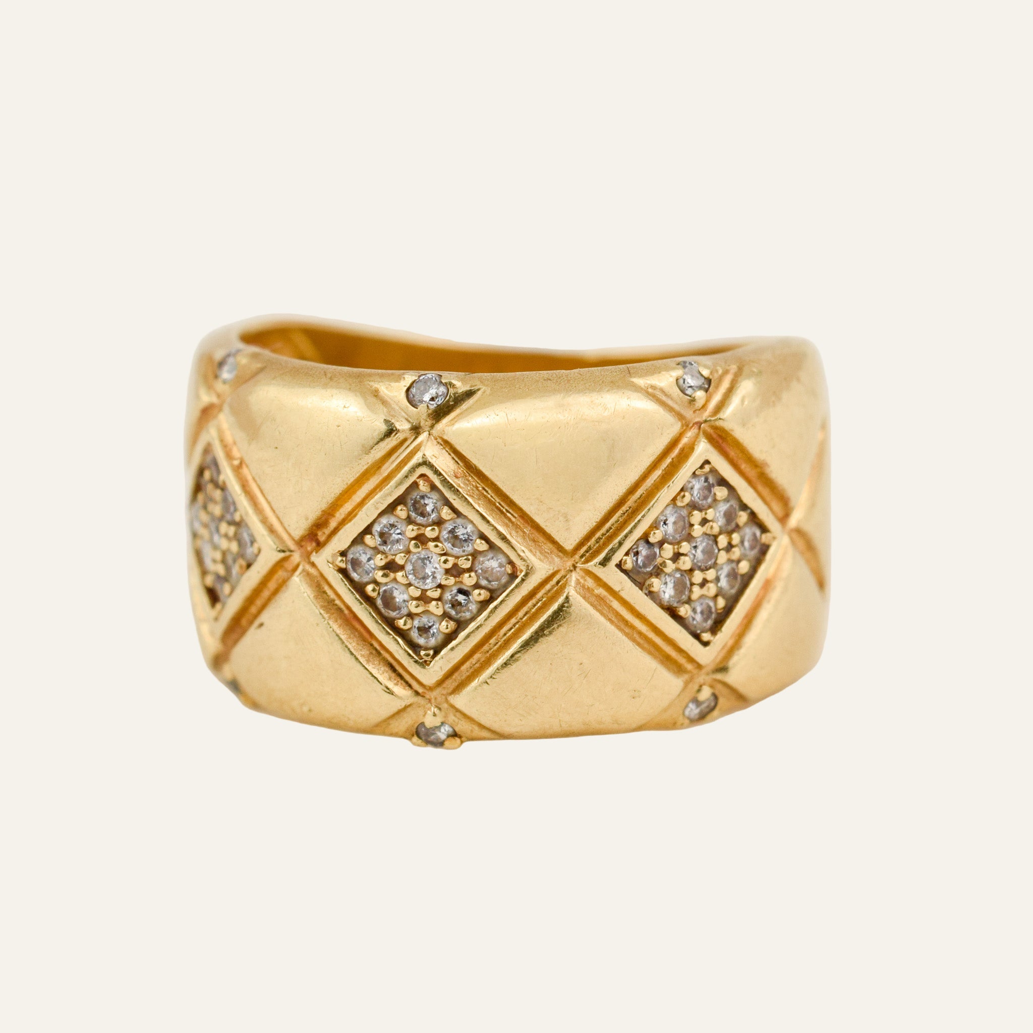 Quilted Diamond Cigar Band
