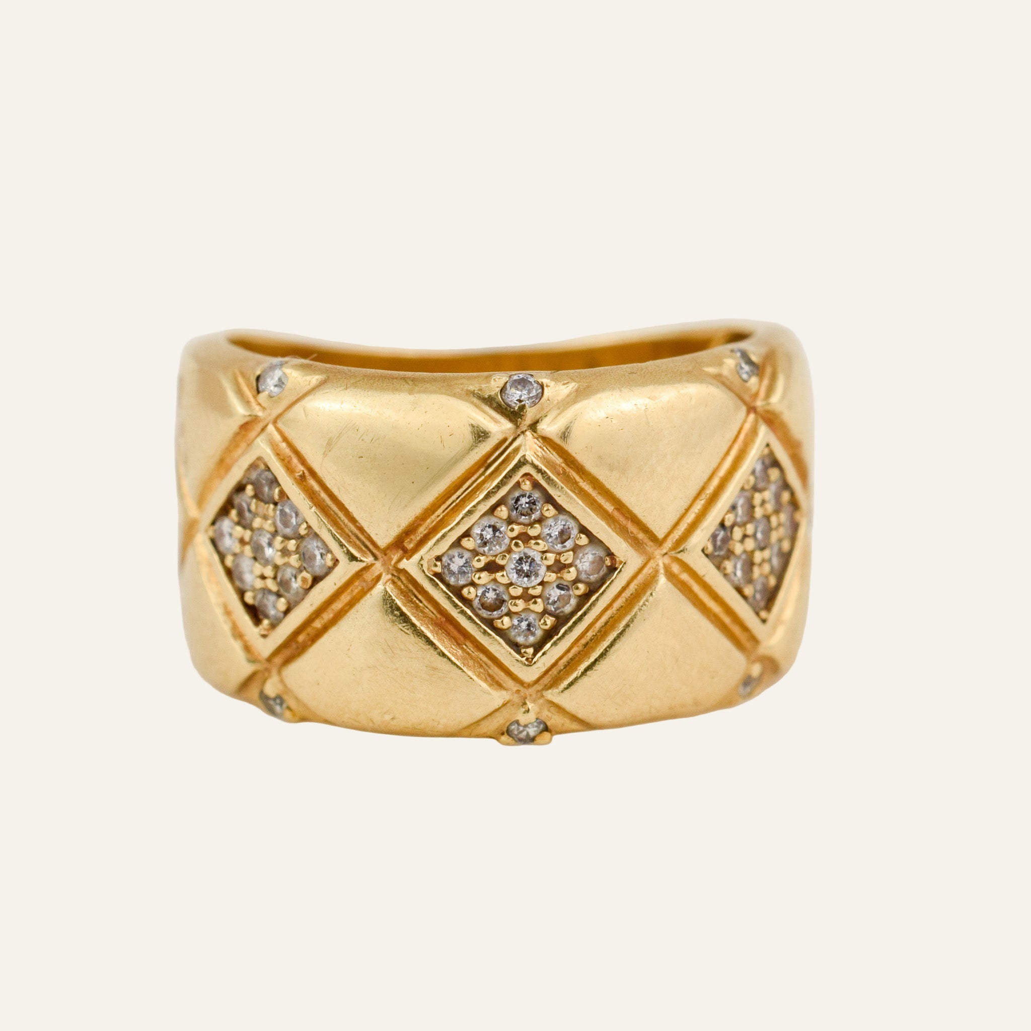 Quilted Diamond Cigar Band