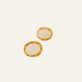Regal Opal Stud Earrings