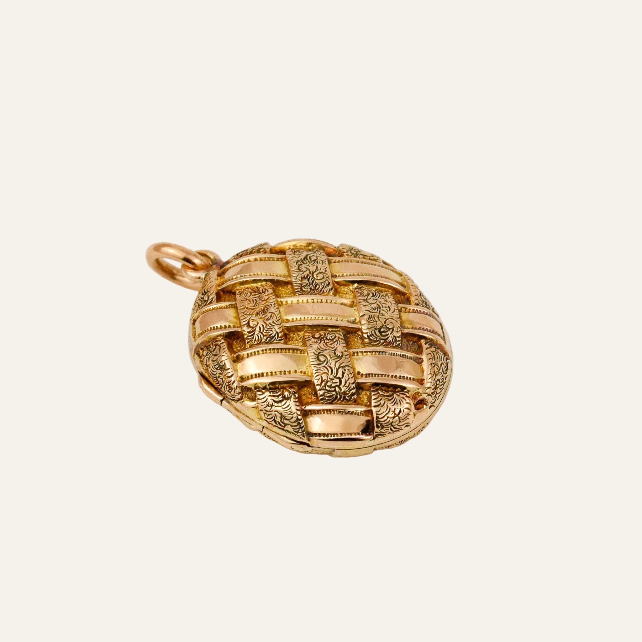 Quilted Locket