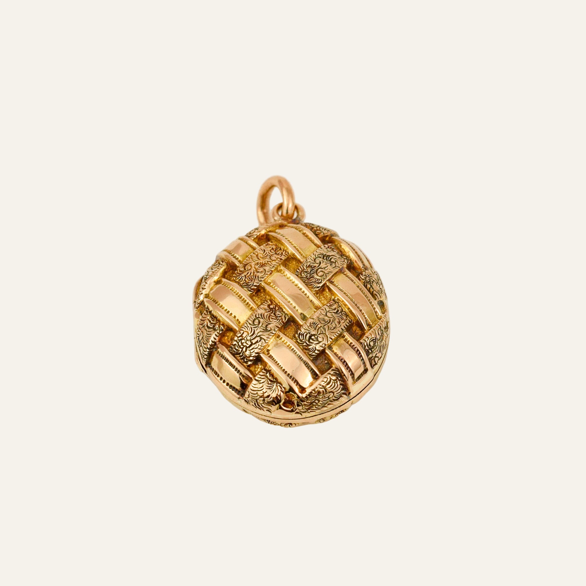 Quilted Locket