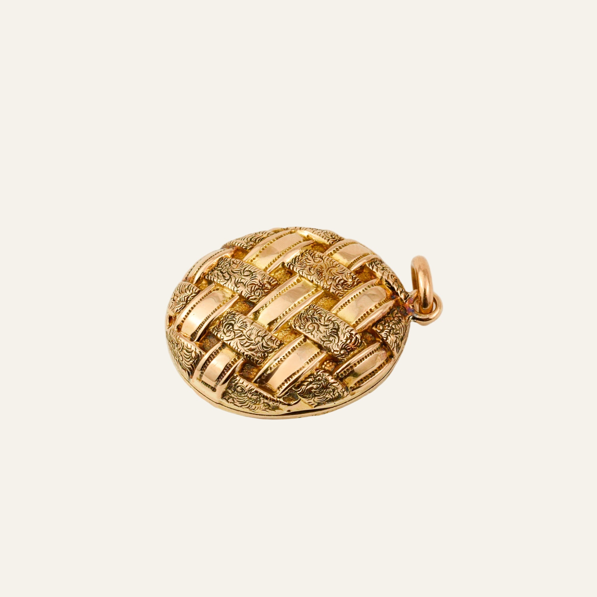 Quilted Locket