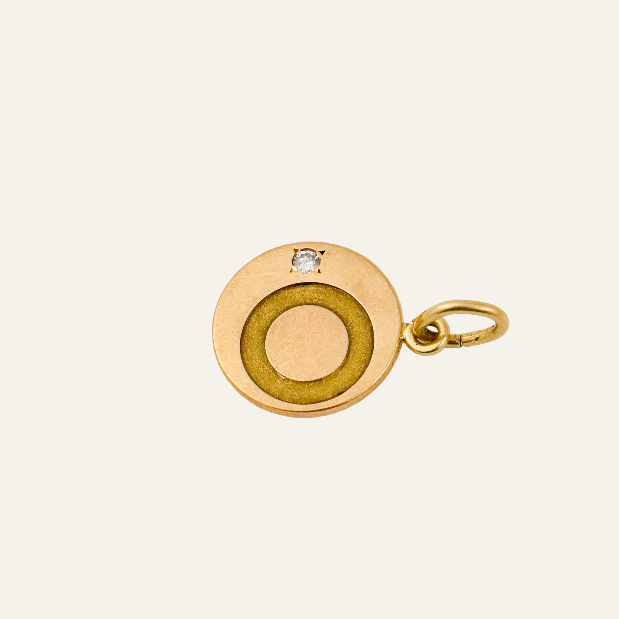 Diamond Moon Pendant